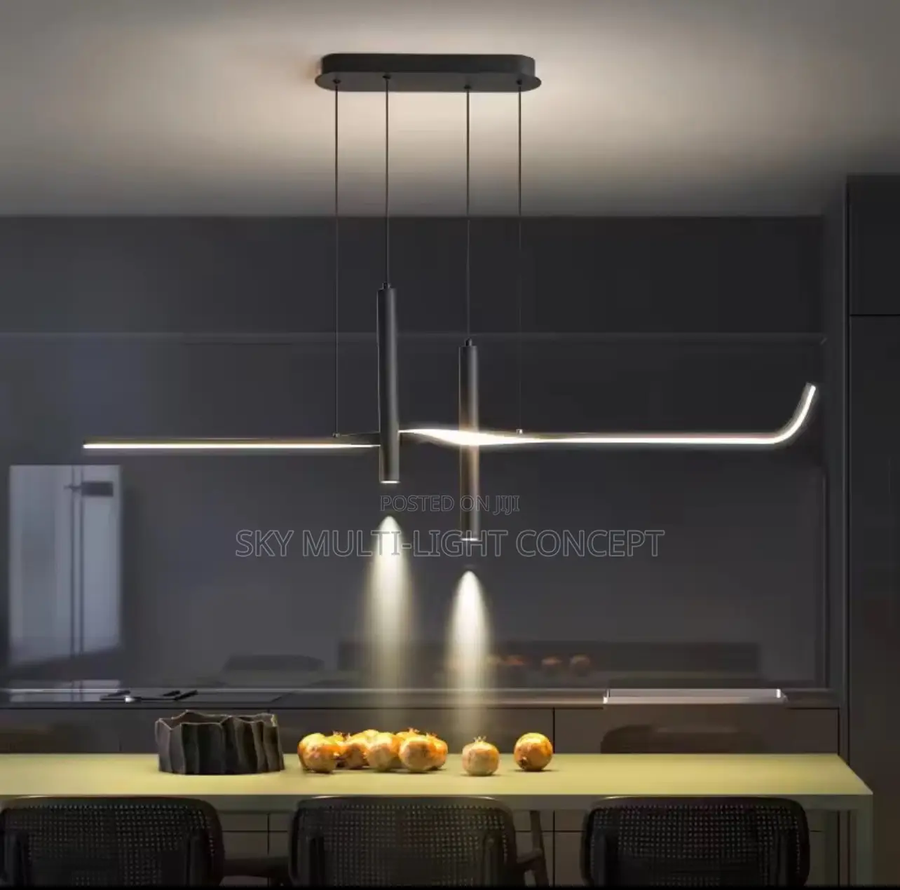 Modern Creative Long Strip Dining Light