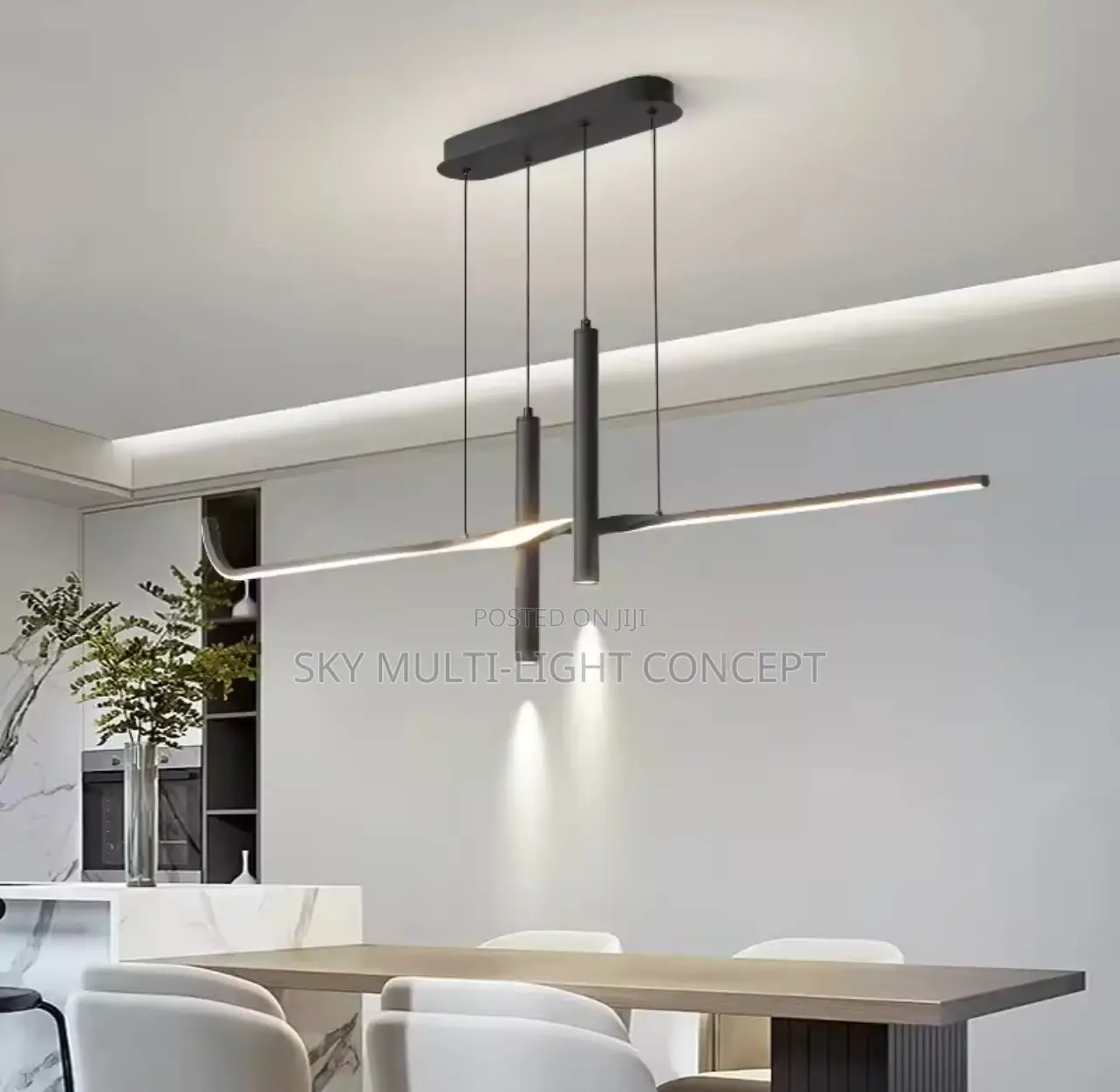 Modern Creative Long Strip Dining Light