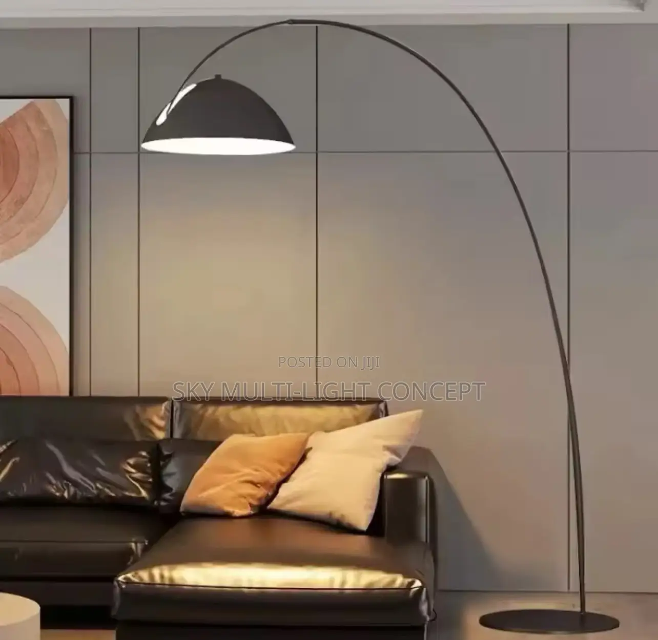 Minimalist Curved Floor Standing Lamp