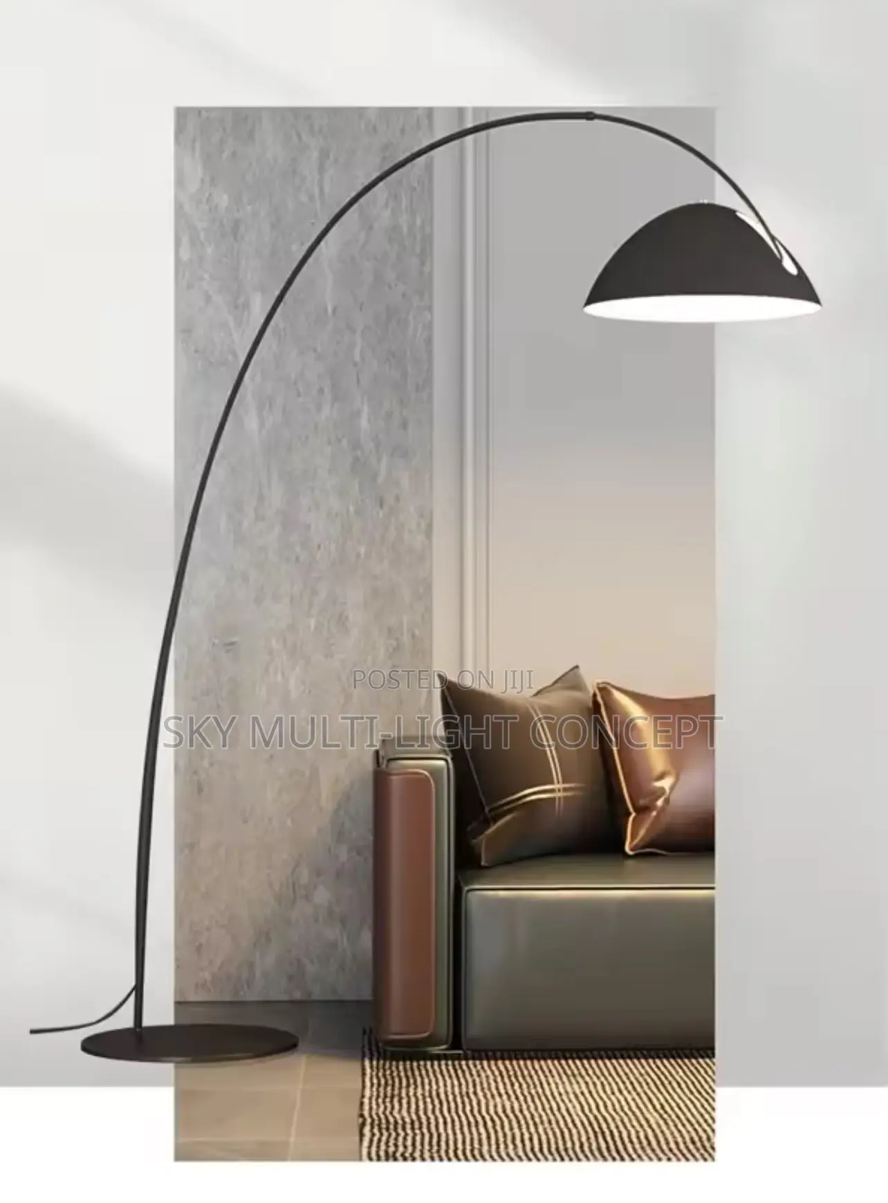 Minimalist Curved Floor Standing Lamp