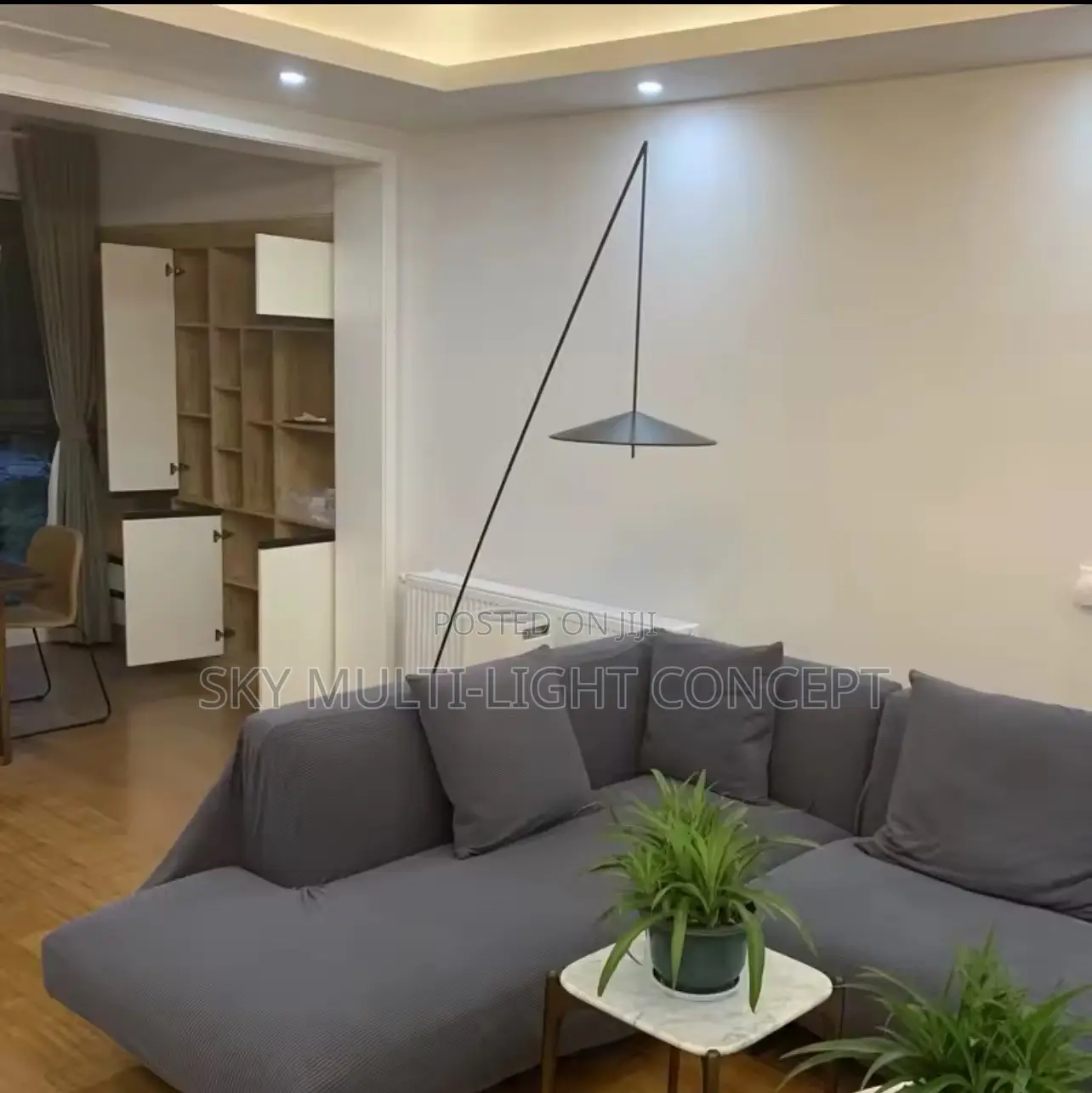 Nordic Style Designer Tumbler LED Floor Lamp