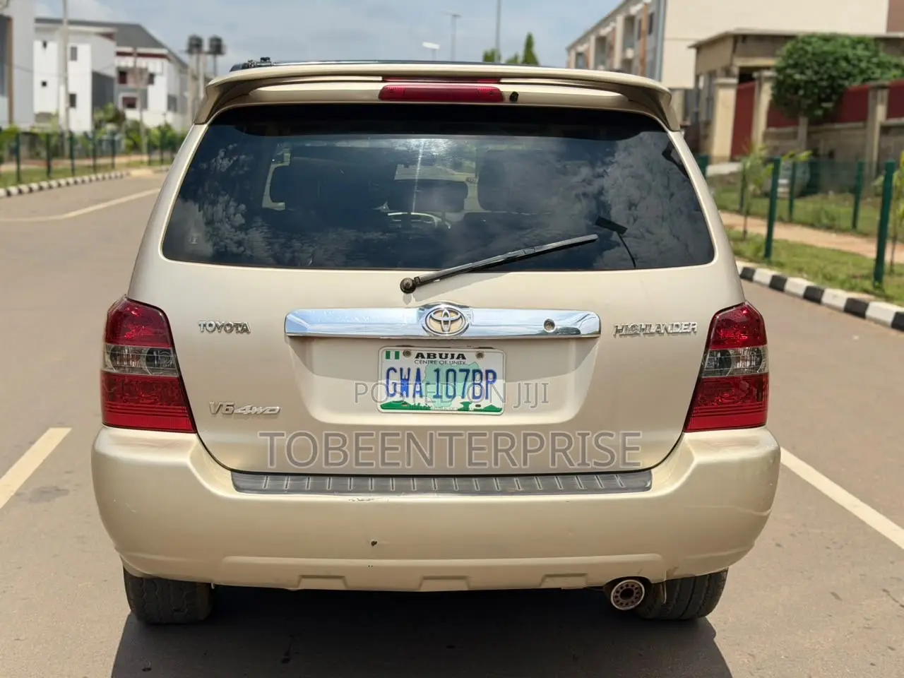 Toyota Highlander 2007 Gold