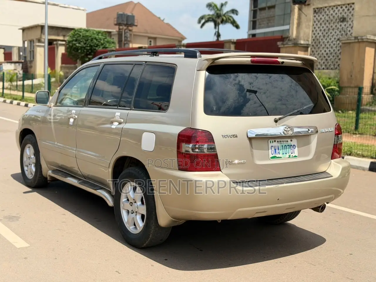 Toyota Highlander 2007 Gold
