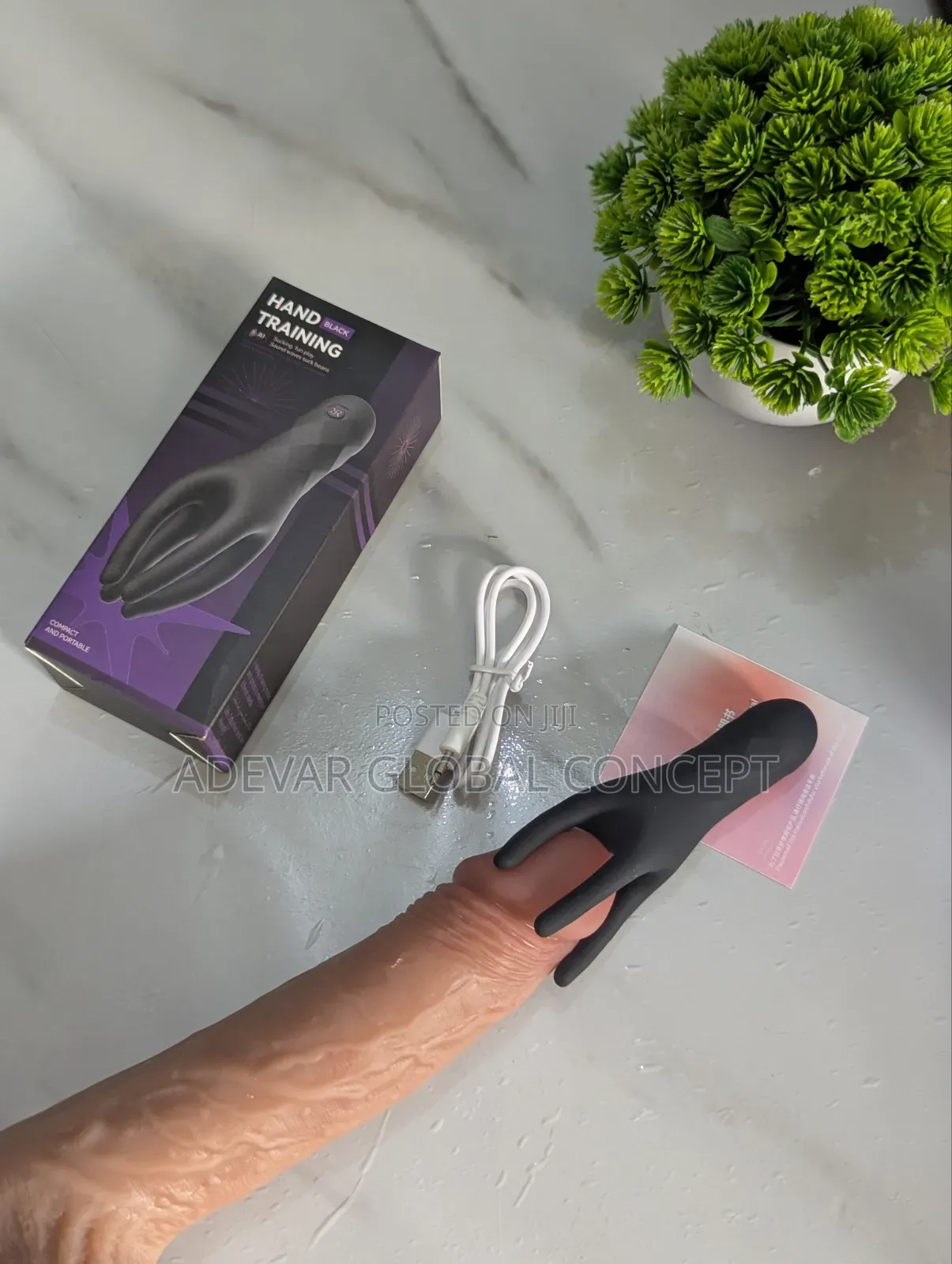Glans Trainer Male Penis Massage Stimulate Vibrator Delay Masturbator