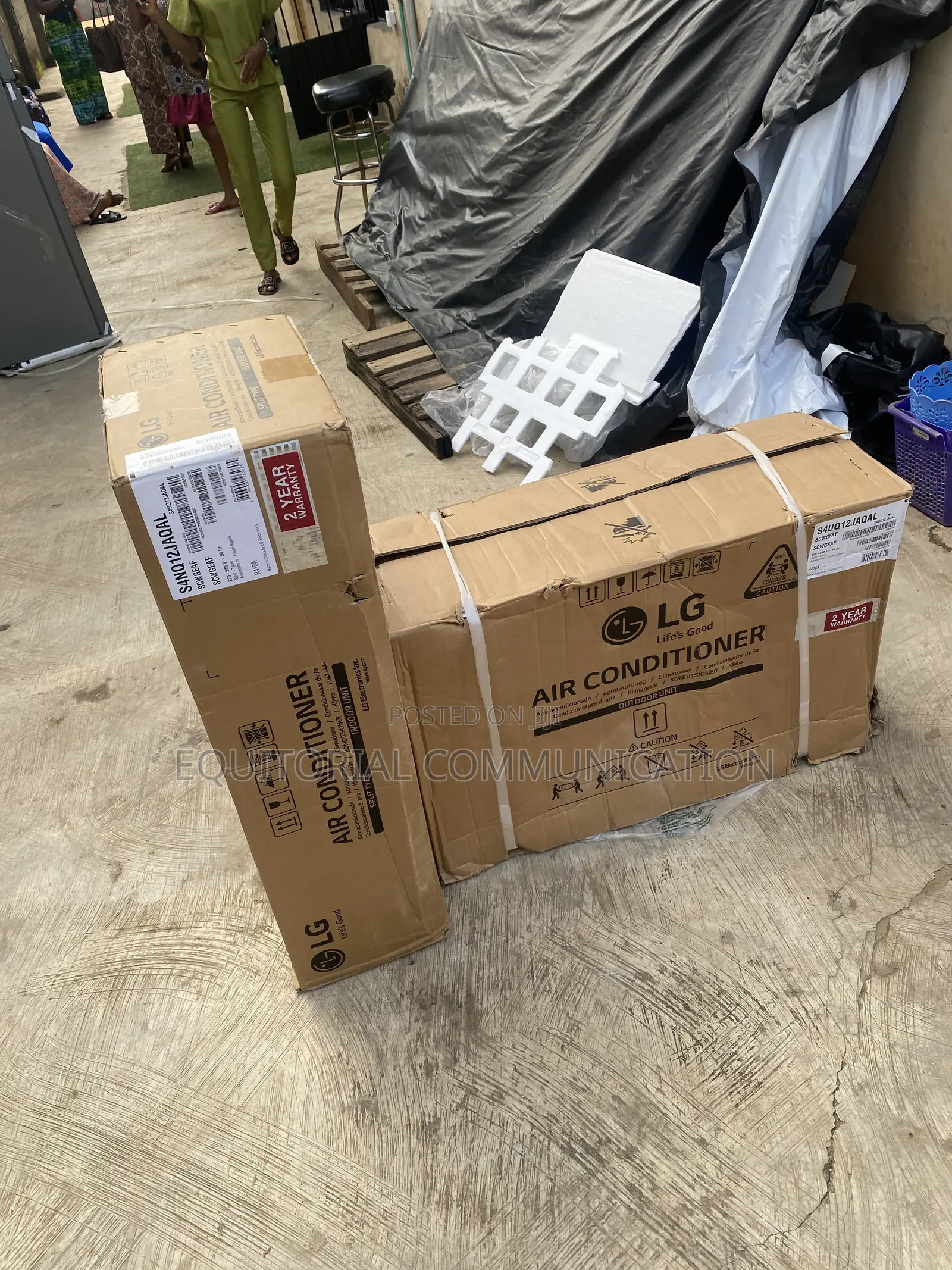 LG 1.5hp Split AC S4nq12jaqal With Inverter Technology R410a