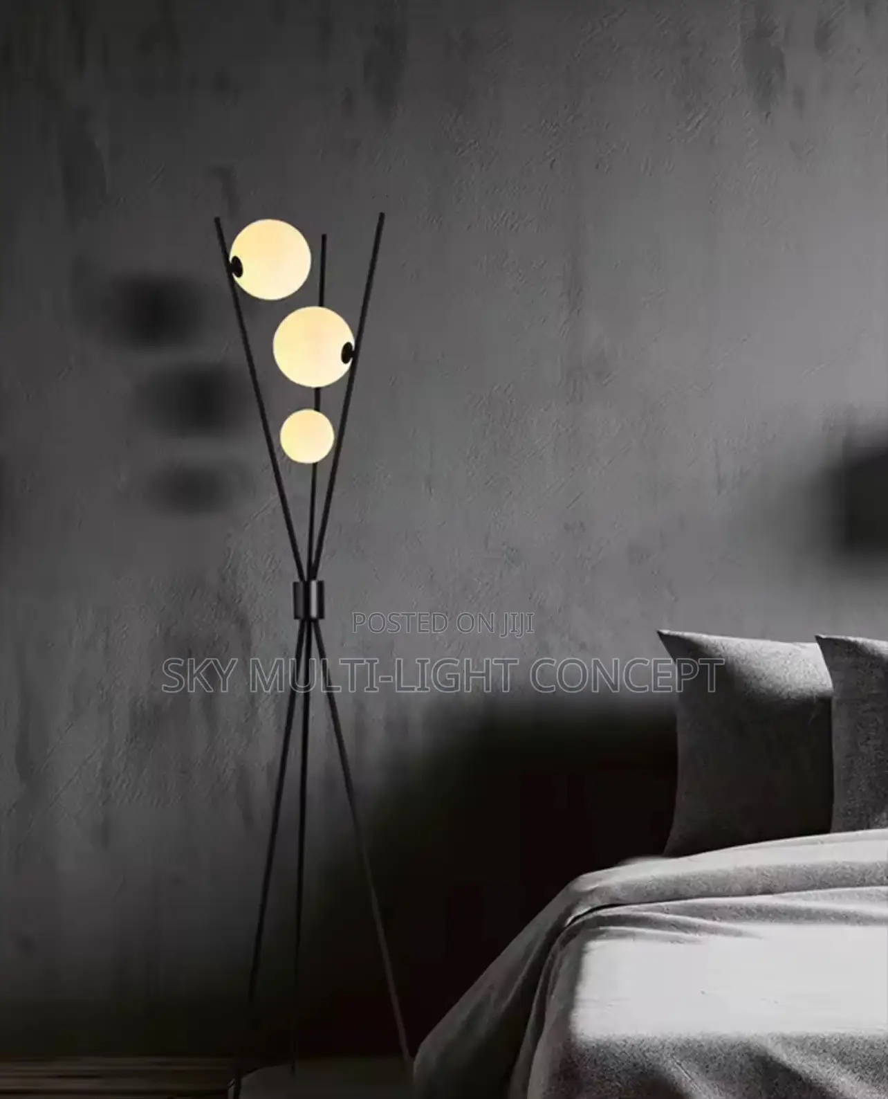 Moden 3D Printing Moon Floor Lamp