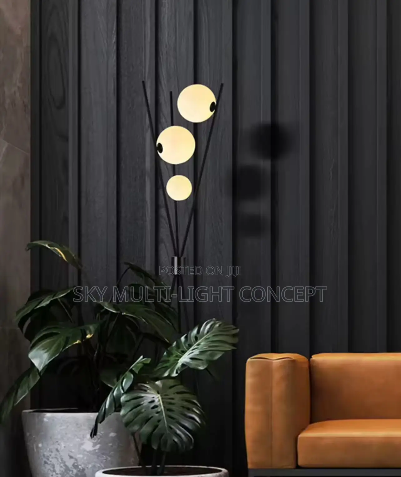 Moden 3D Printing Moon Floor Lamp