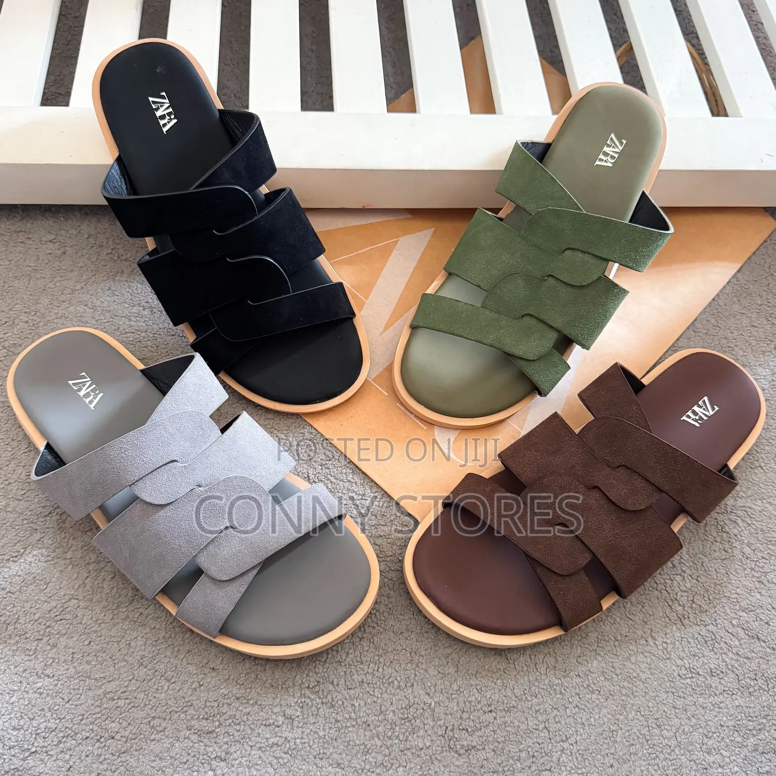 Zara Men Slide in 4 Colors