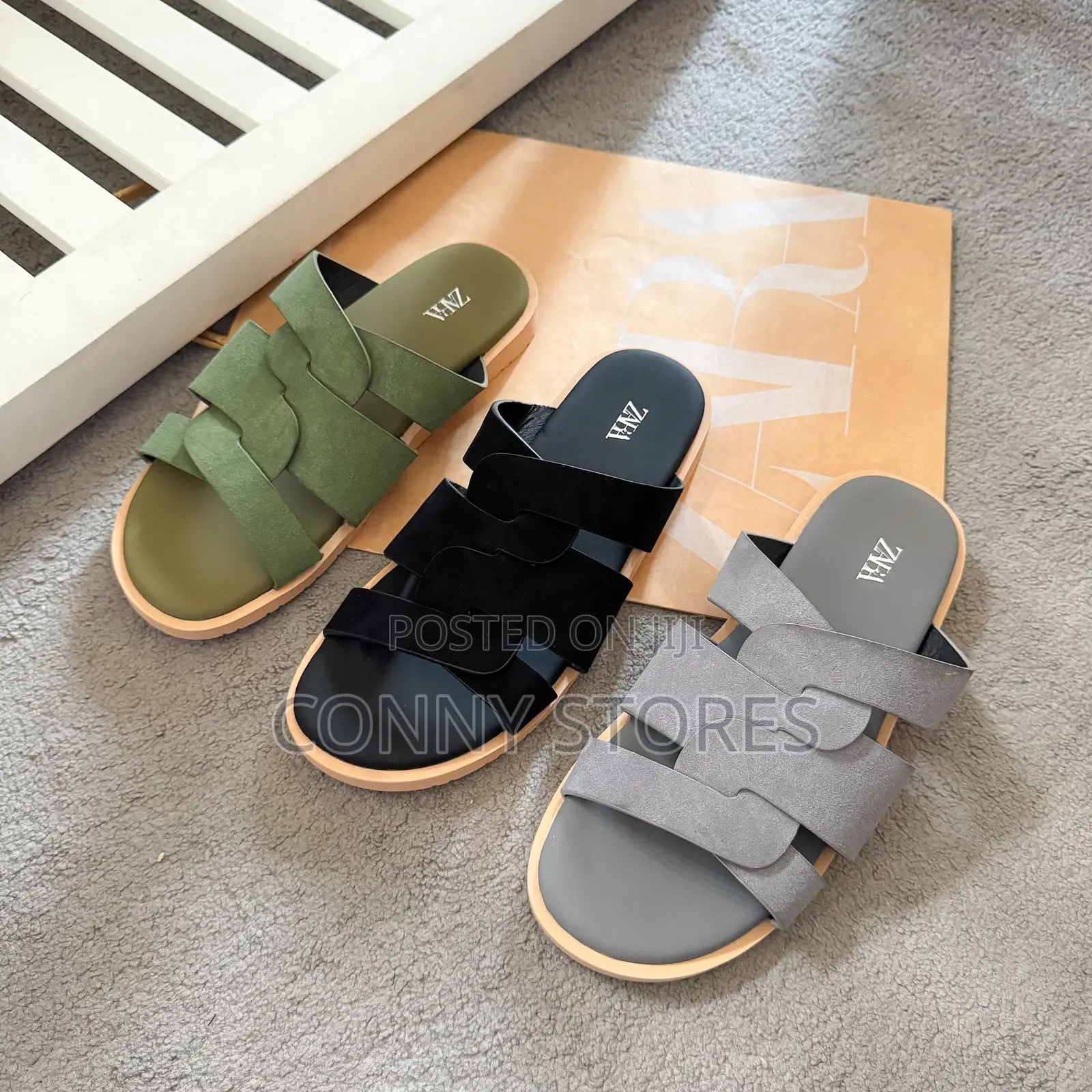Zara Men Slide in 4 Colors