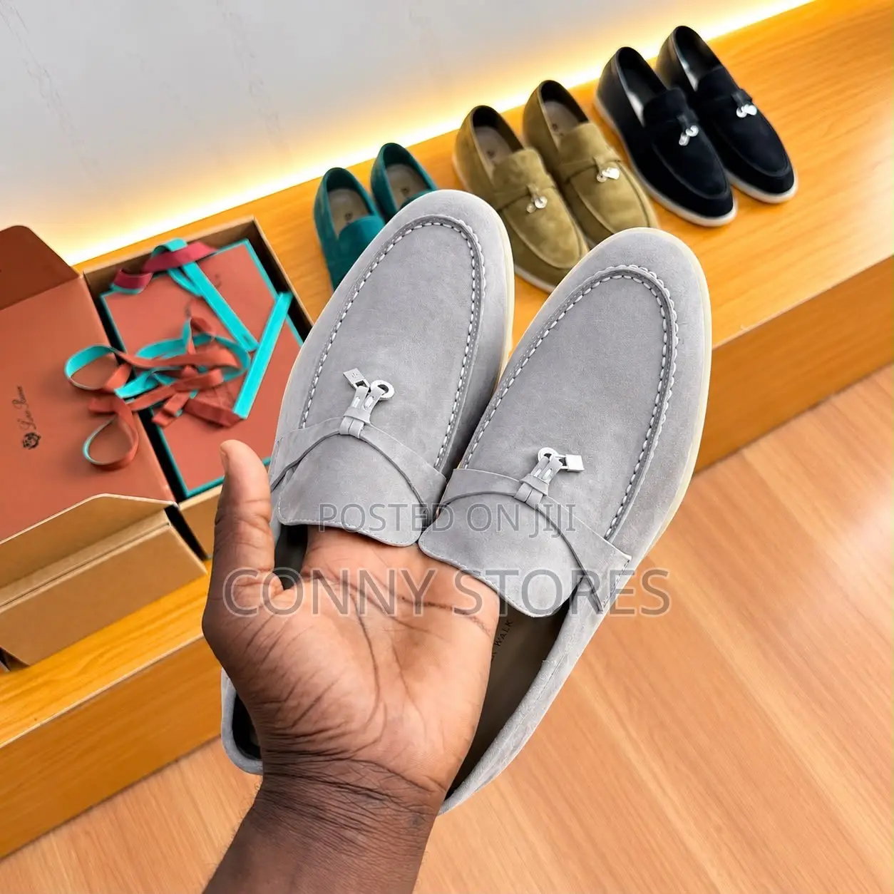 Loropiana Summer Walk Loafer Suede