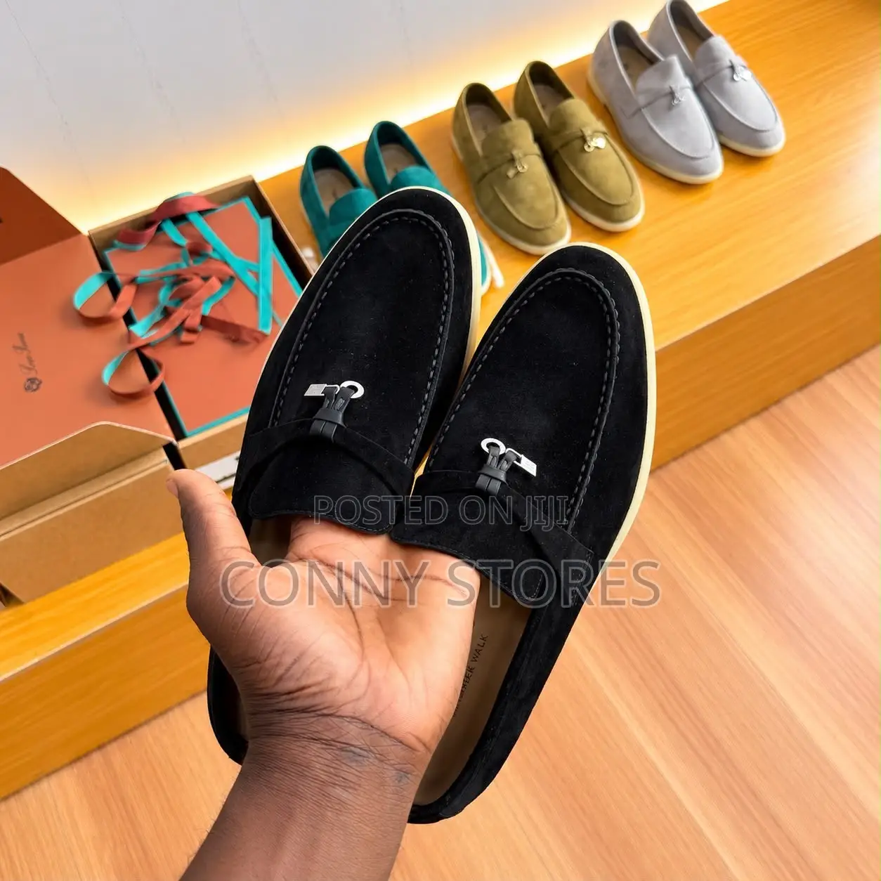 Loropiana Summer Walk Loafer Suede