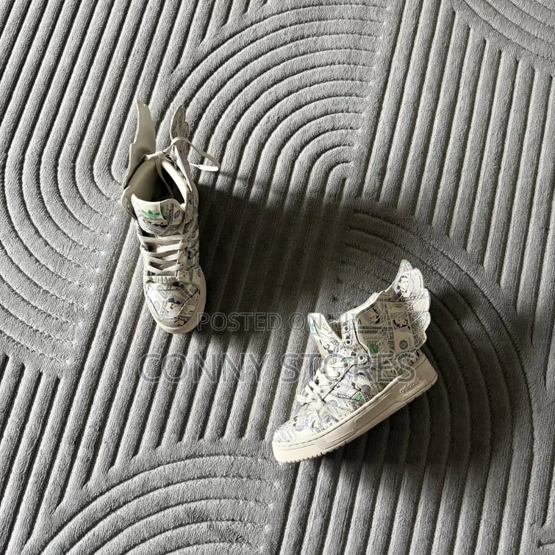 The Jeremy Scott X Adidas Wings 2.0 "Dollar Bill