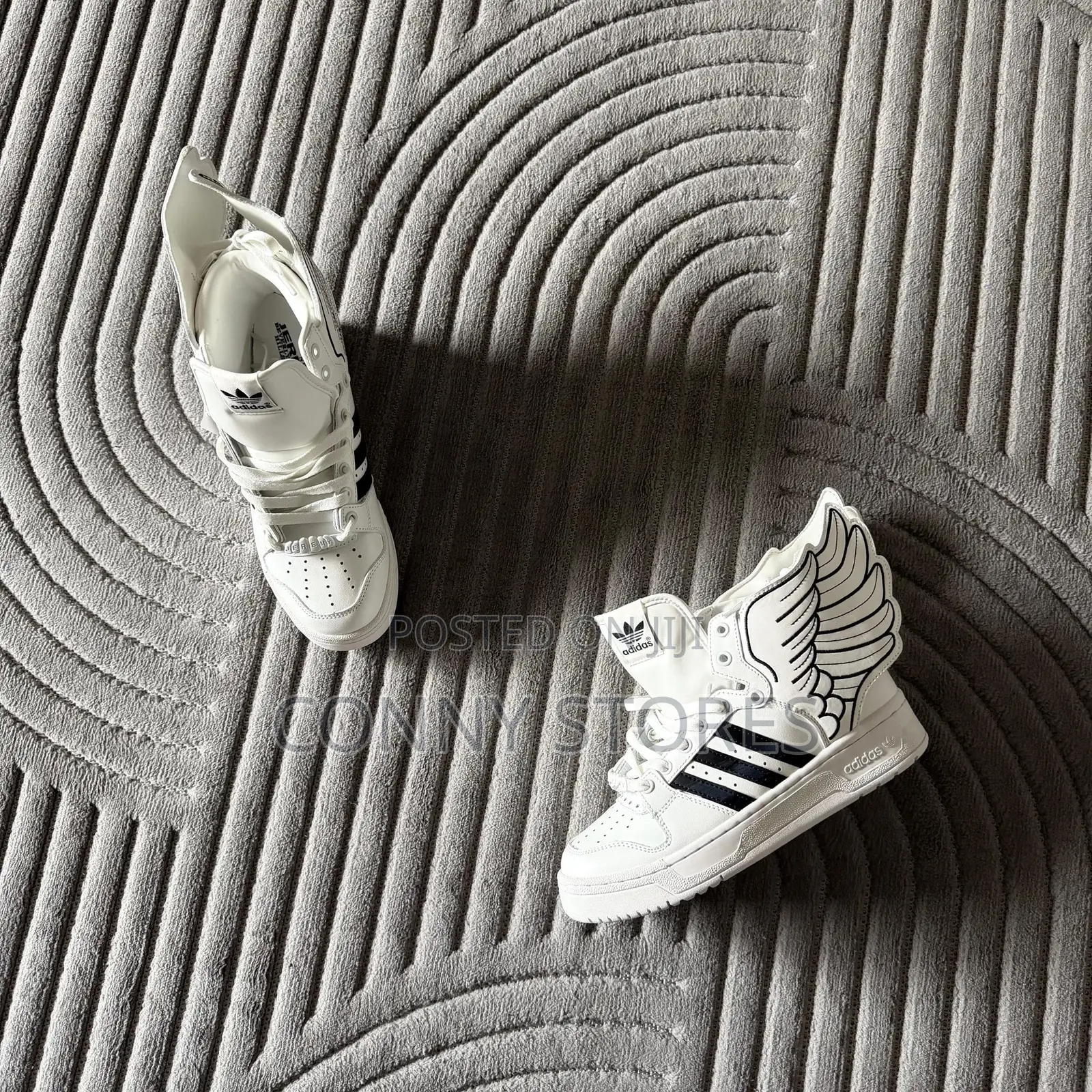 The Jeremy Scott X Adidas Wings 2.0 "Zebra Bw"