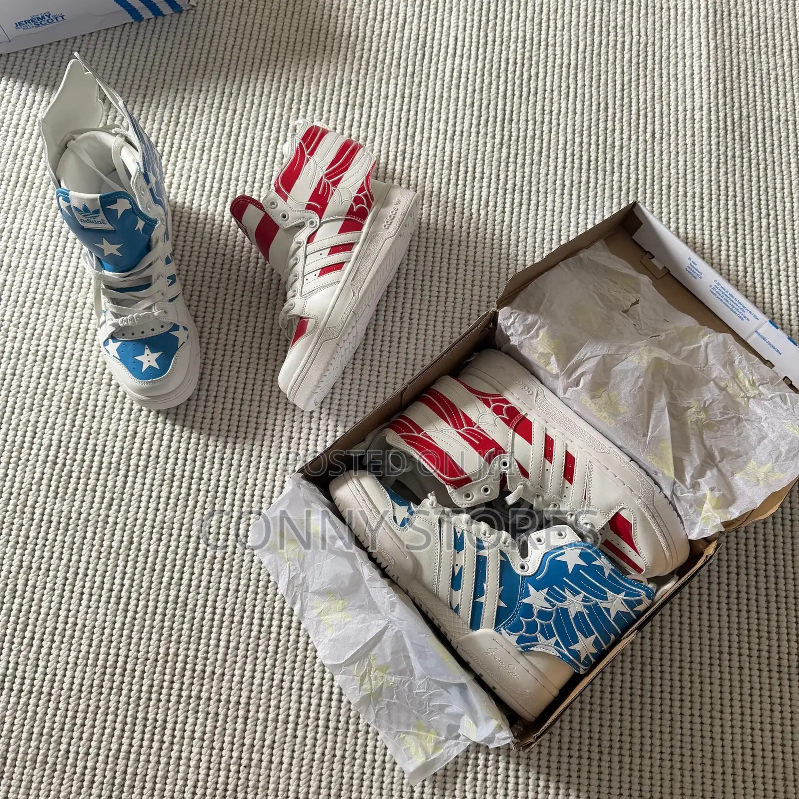 The Jeremy Scott X Adidas Wings 2.0 Usa  "Stars and Stripes