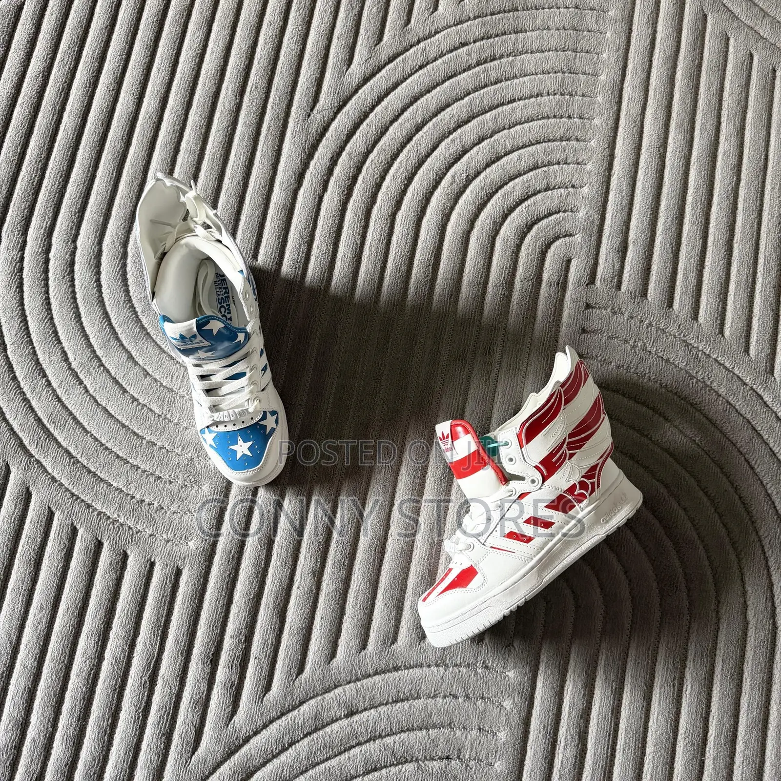 The Jeremy Scott X Adidas Wings 2.0 Usa  "Stars and Stripes