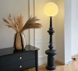 Roman Column Retro Style Chess Shaped Floor Lamp