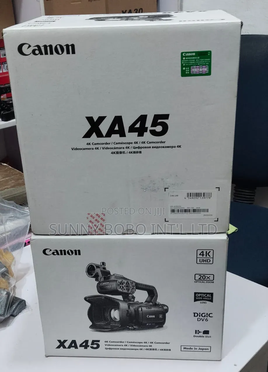 Canon 4k Camcorder