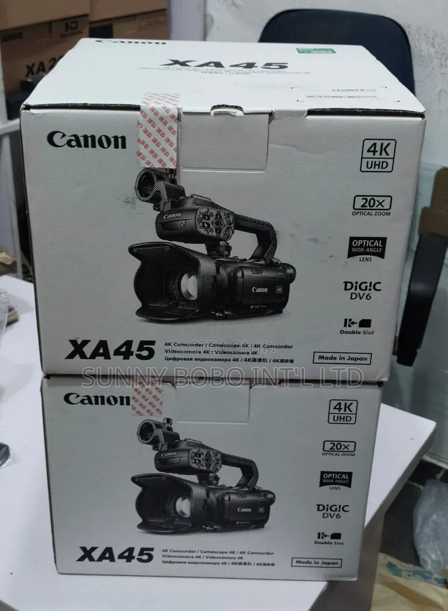 Canon 4k Camcorder