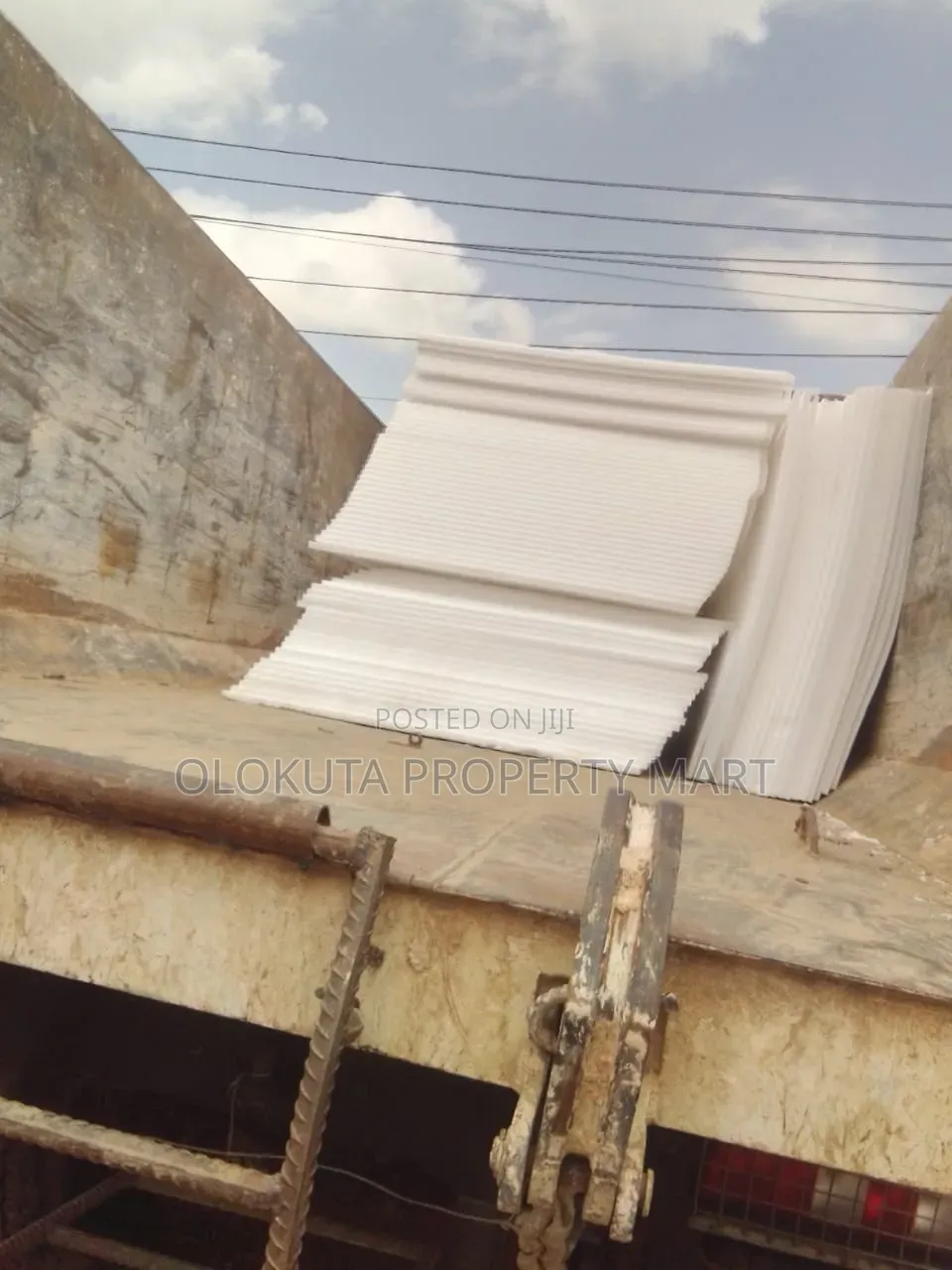 Polystyrene Board Parapet and Slab Are Available at Olokuta Property