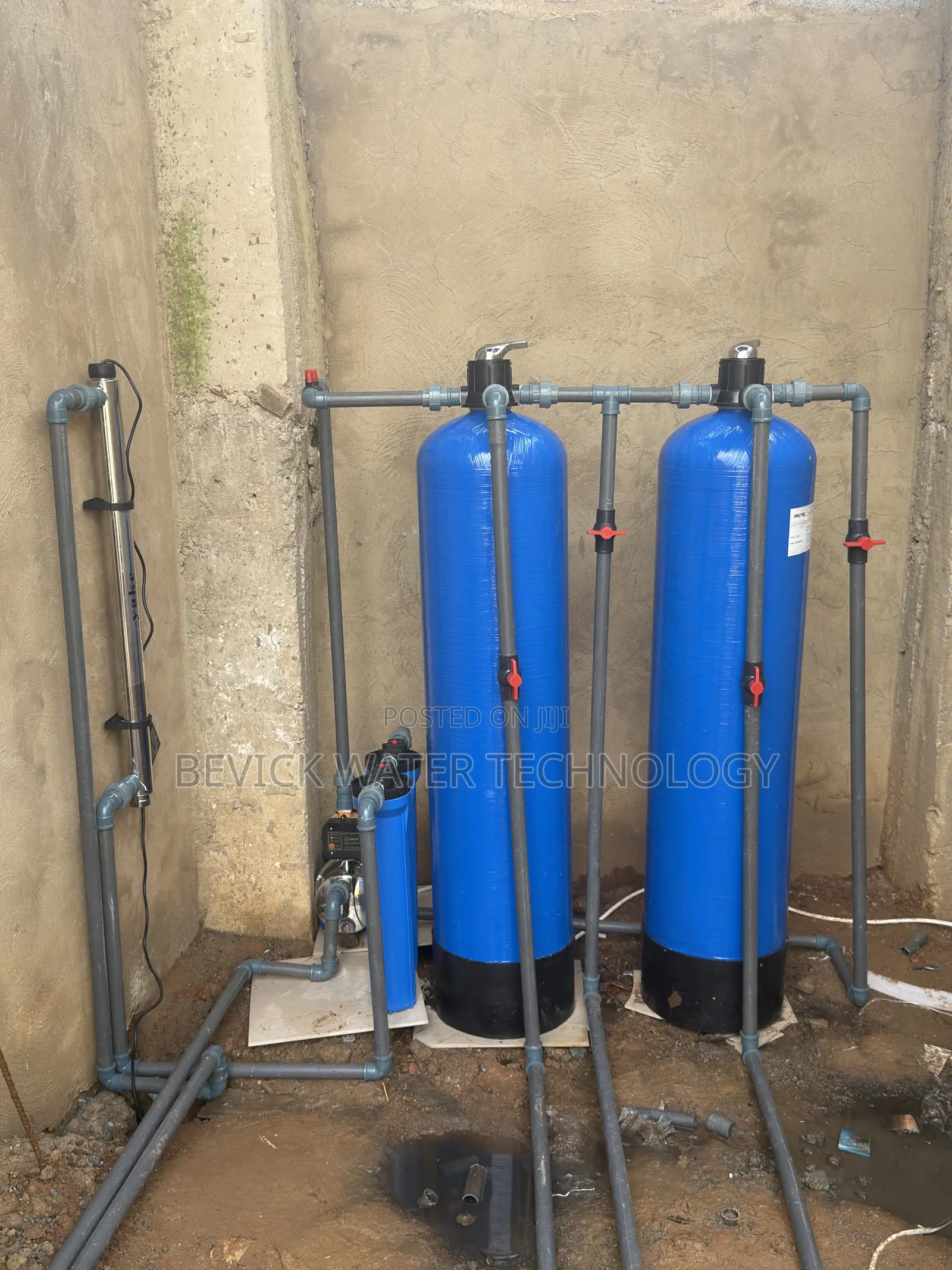 Complete Water Treatment System for Fish Farming