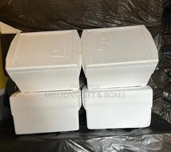 Styrofoam Coolers in 4 Sets of Litres