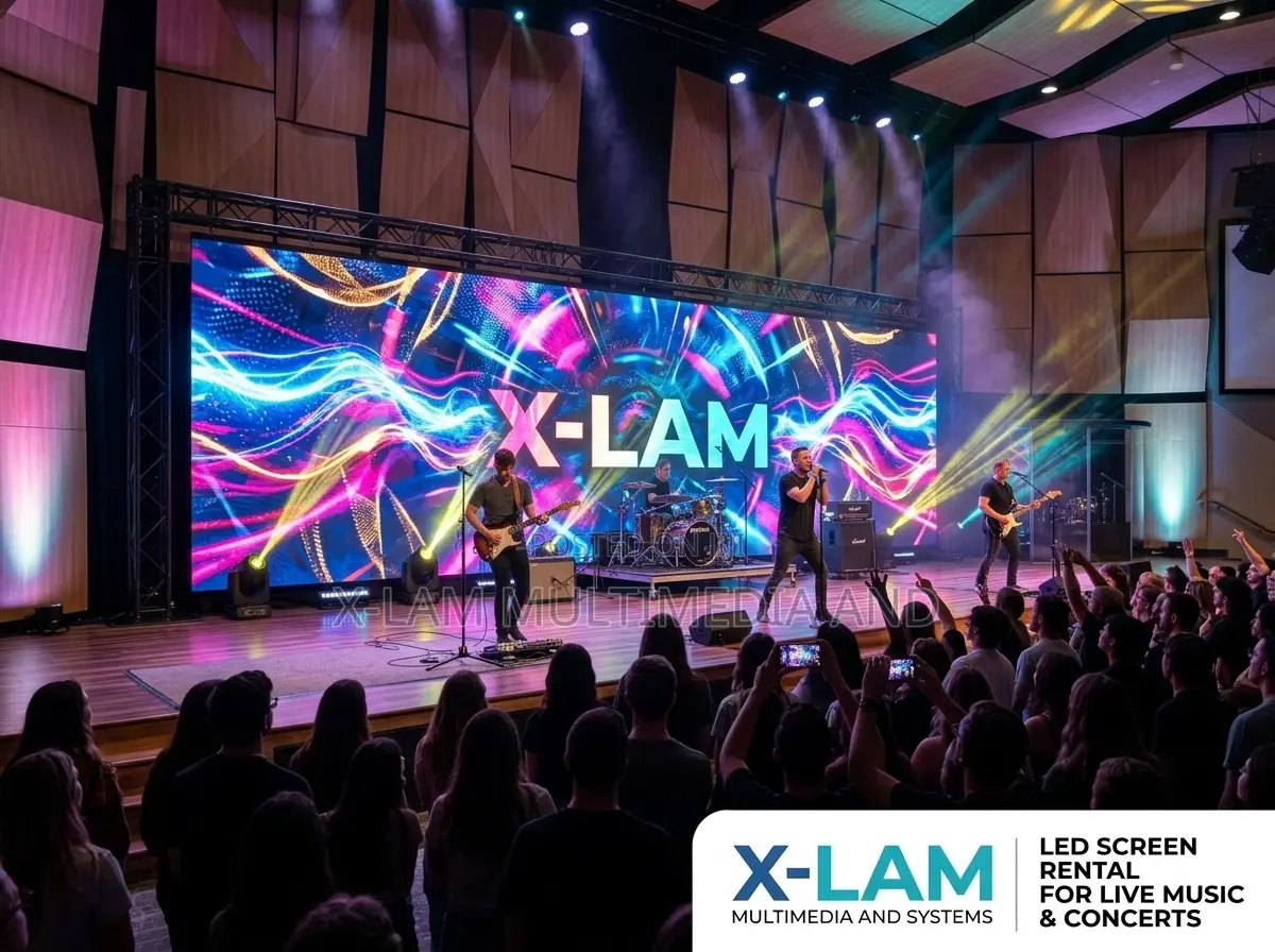 LED Screen Rental for Live Music and Concerts