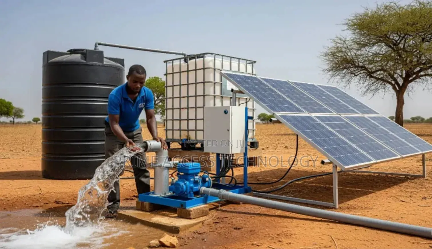 Solar Energy Water and Tank Water Maker