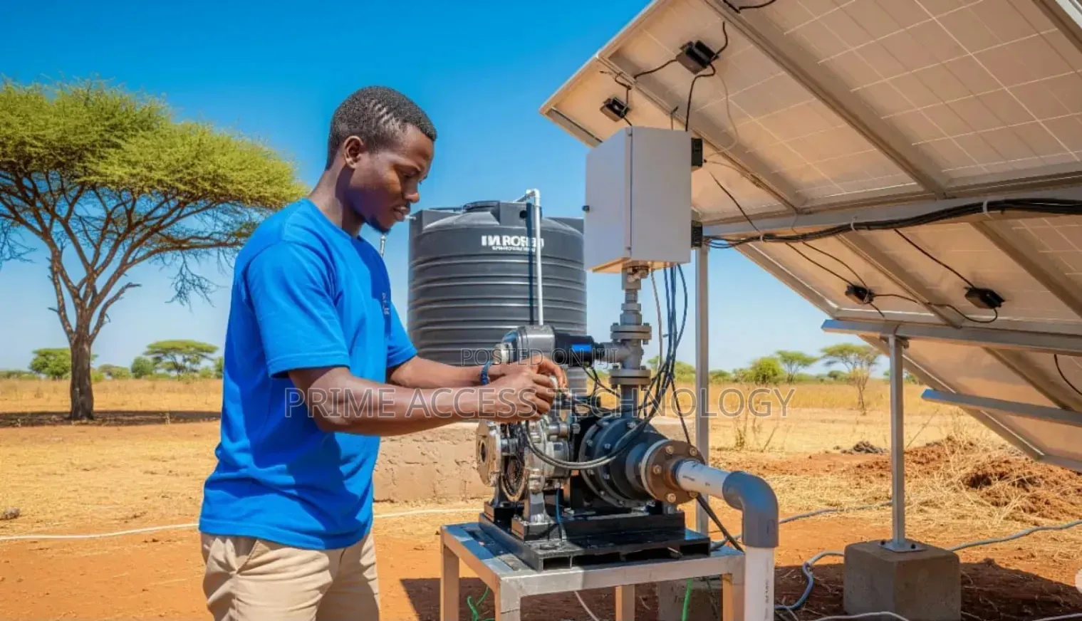 Solar Energy Water and Tank Water Maker