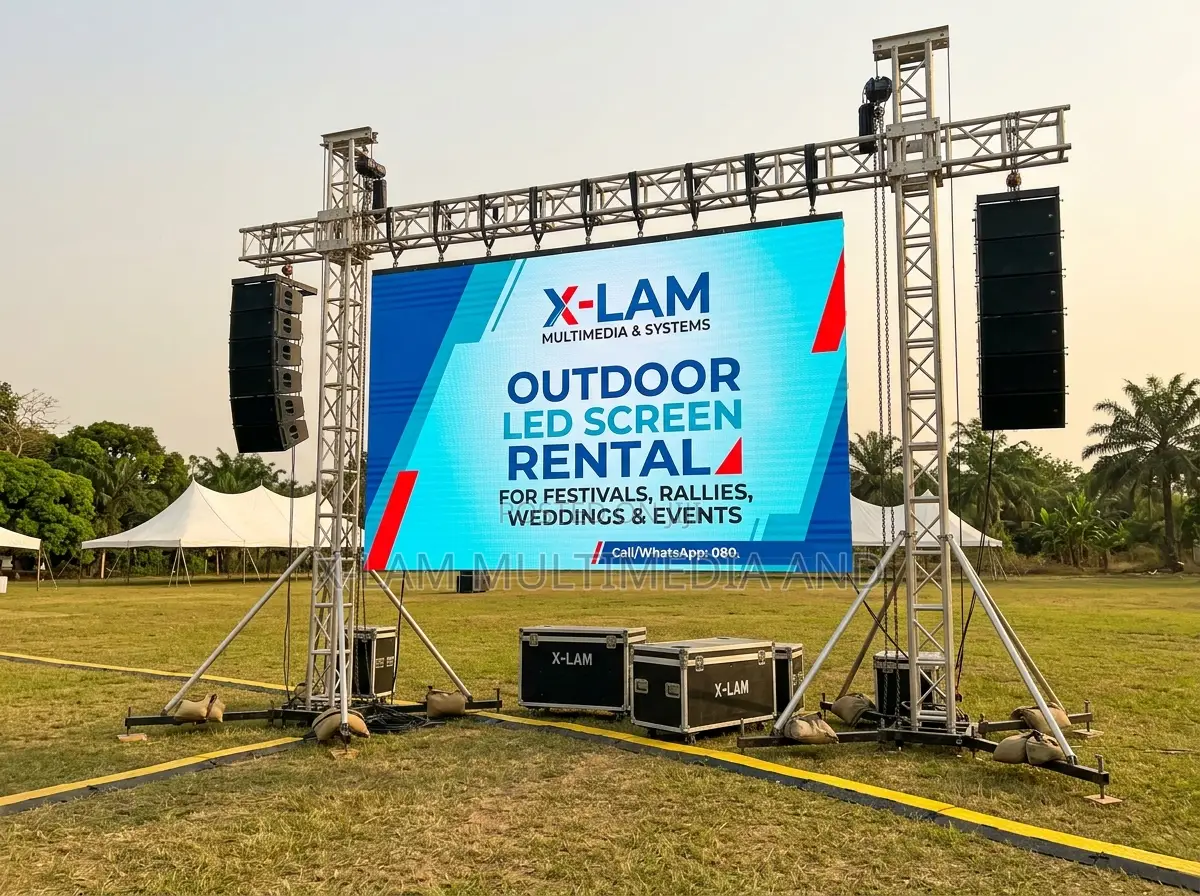 Outdoor LED Screen Rental for Open-Air Events