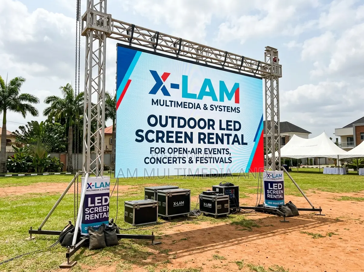 Outdoor LED Screen Rental for Open-Air Events