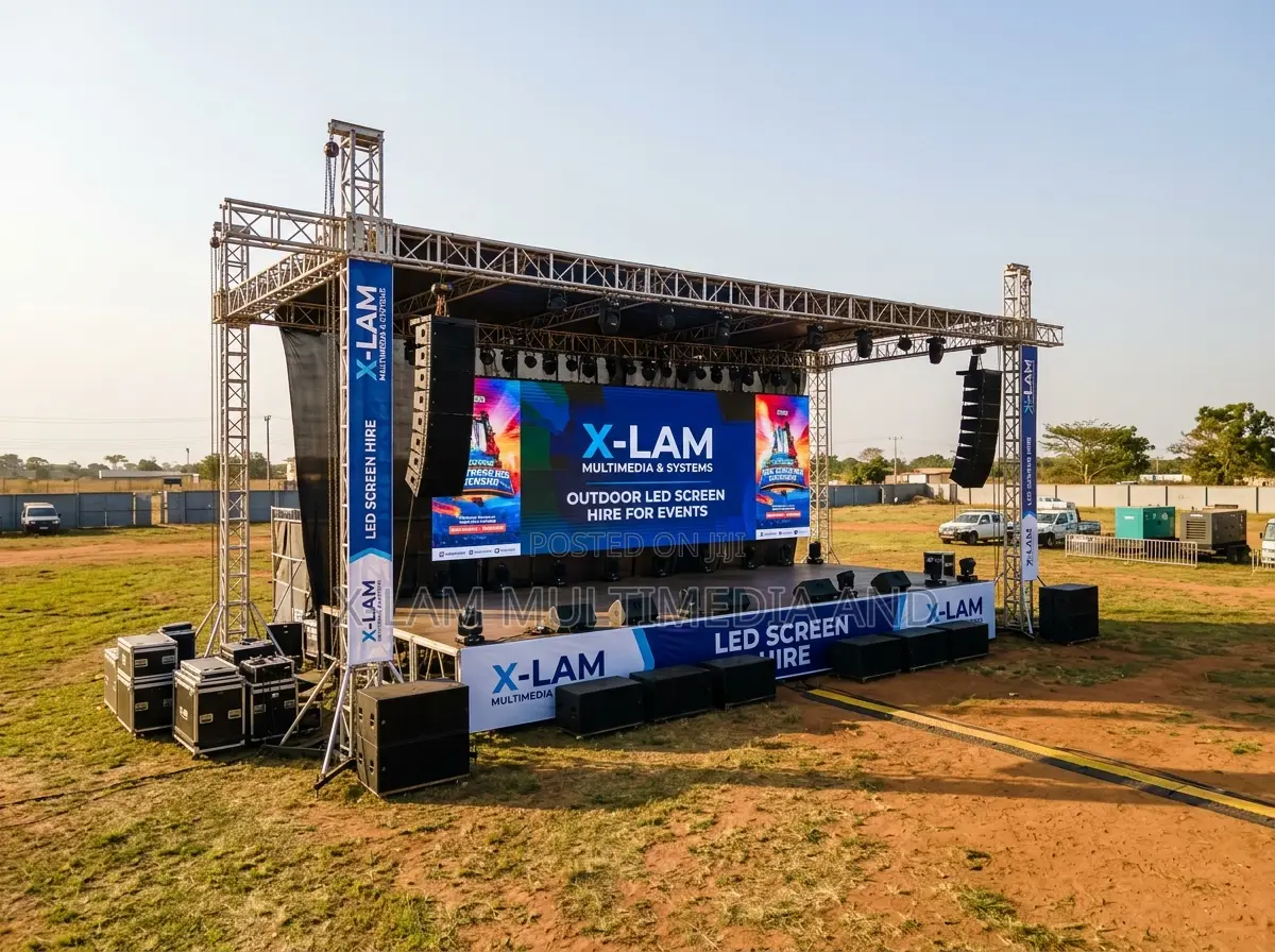 Outdoor LED Screen Rental for Open-Air Events