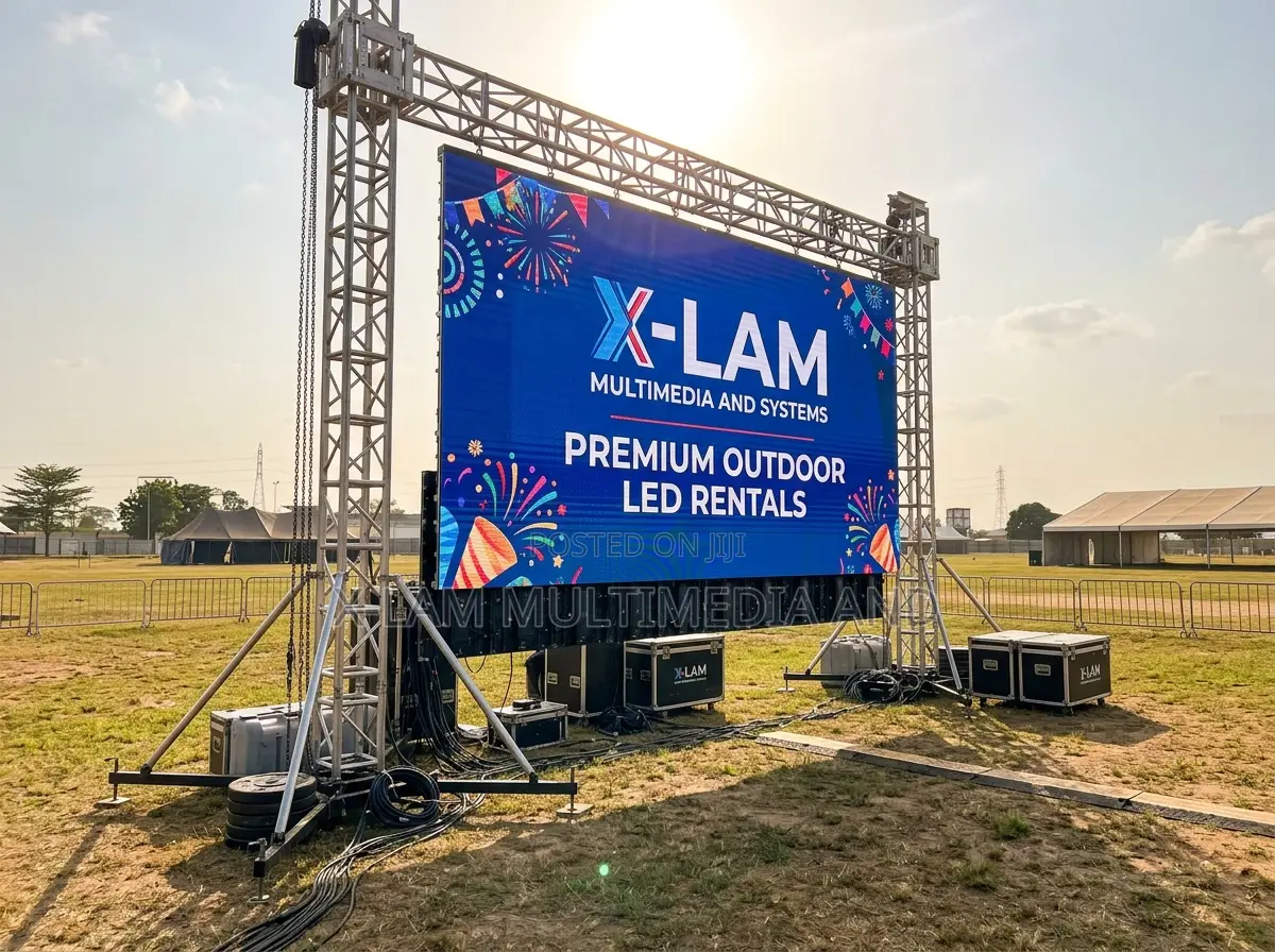 Outdoor LED Screen Rental for Open-Air Events