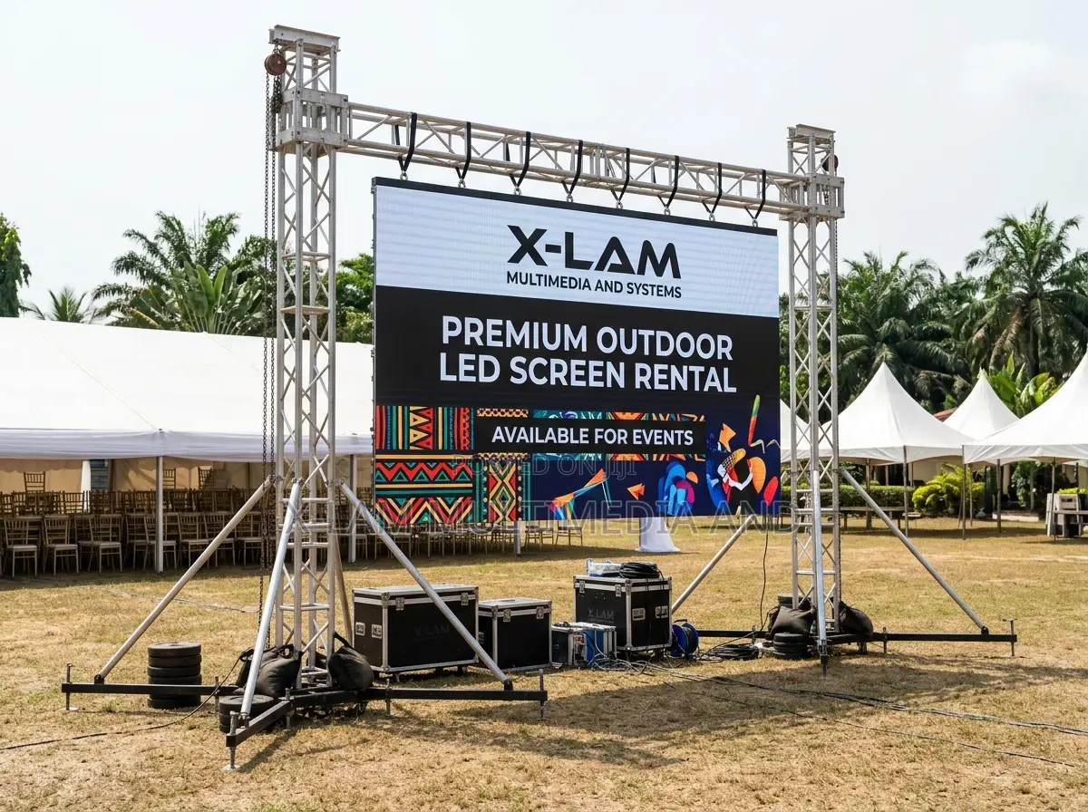 Outdoor LED Screen Rental for Open-Air Events