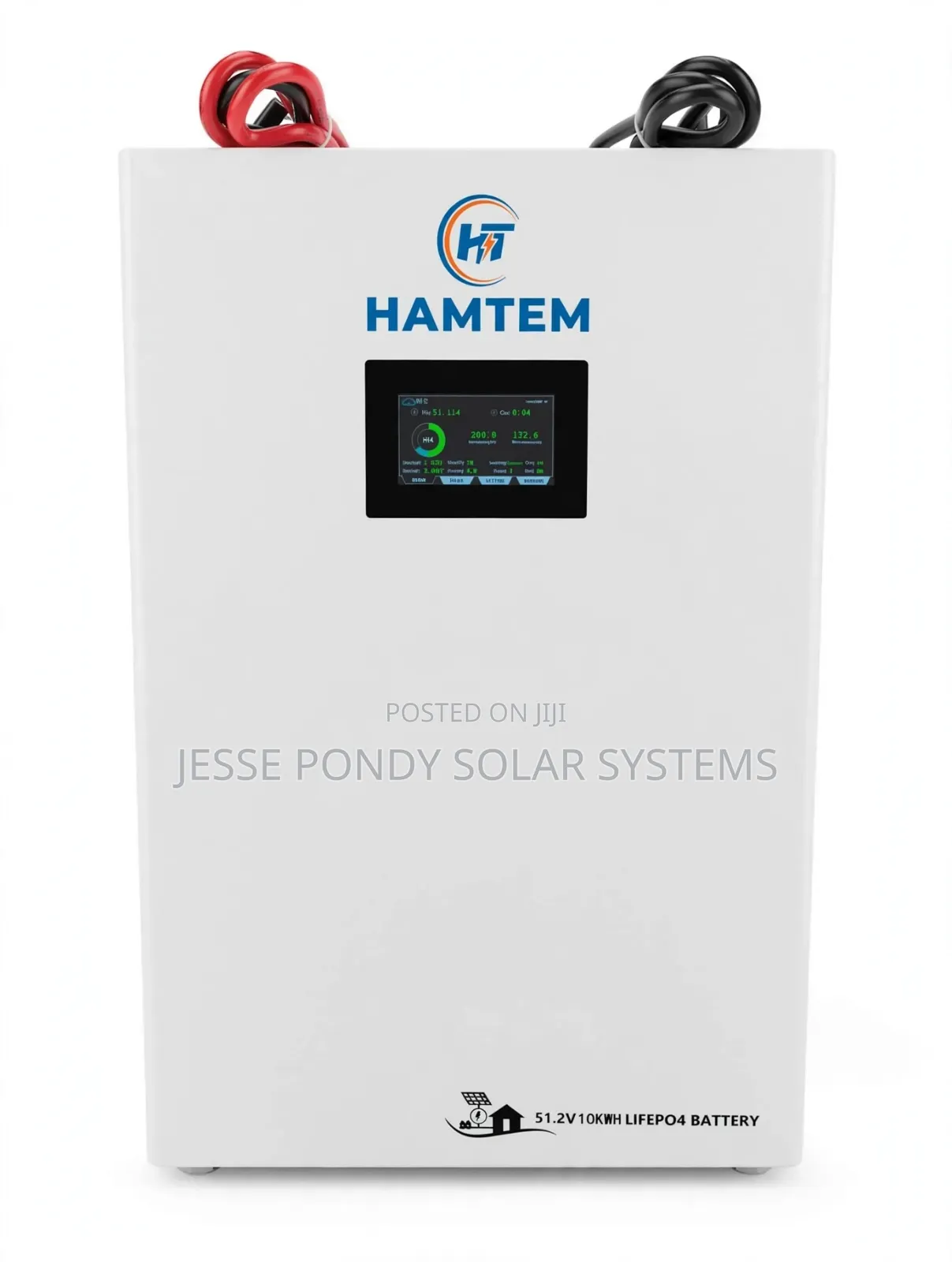 HAMTEM 51.2V 10KWH LiFePO4 Power Wall – Original