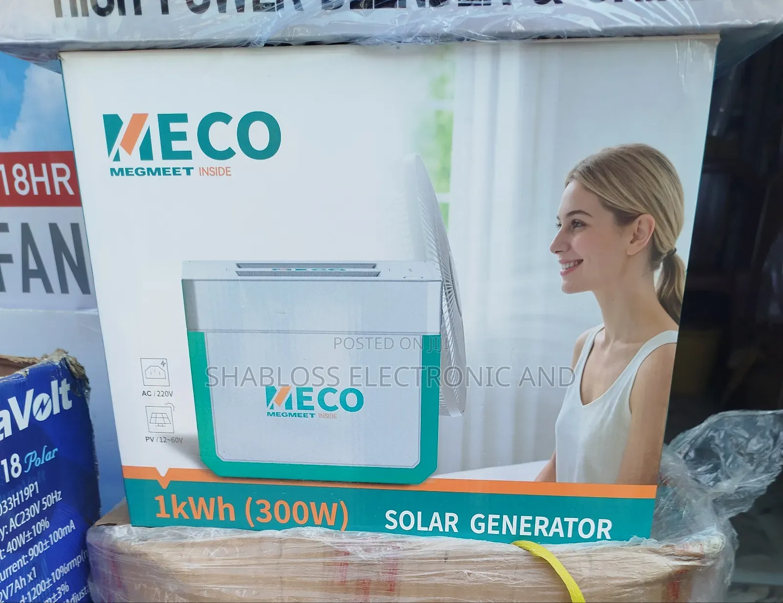 1000w/300w Meco Solar Generator