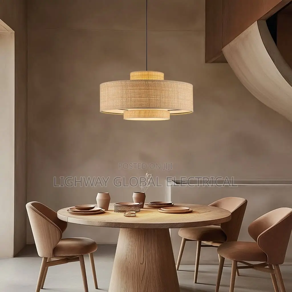 Post Modern Simple Fabric Designer Dropping Chandelier