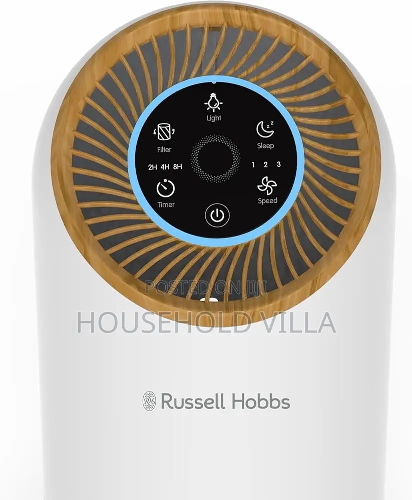 Russell Hobbs Air Purifier for Bedroom Home 90m