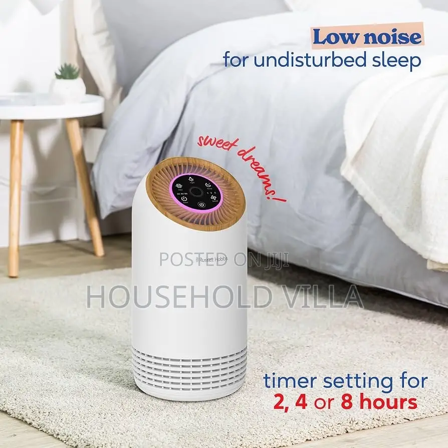 Russell Hobbs Air Purifier for Bedroom Home 90m
