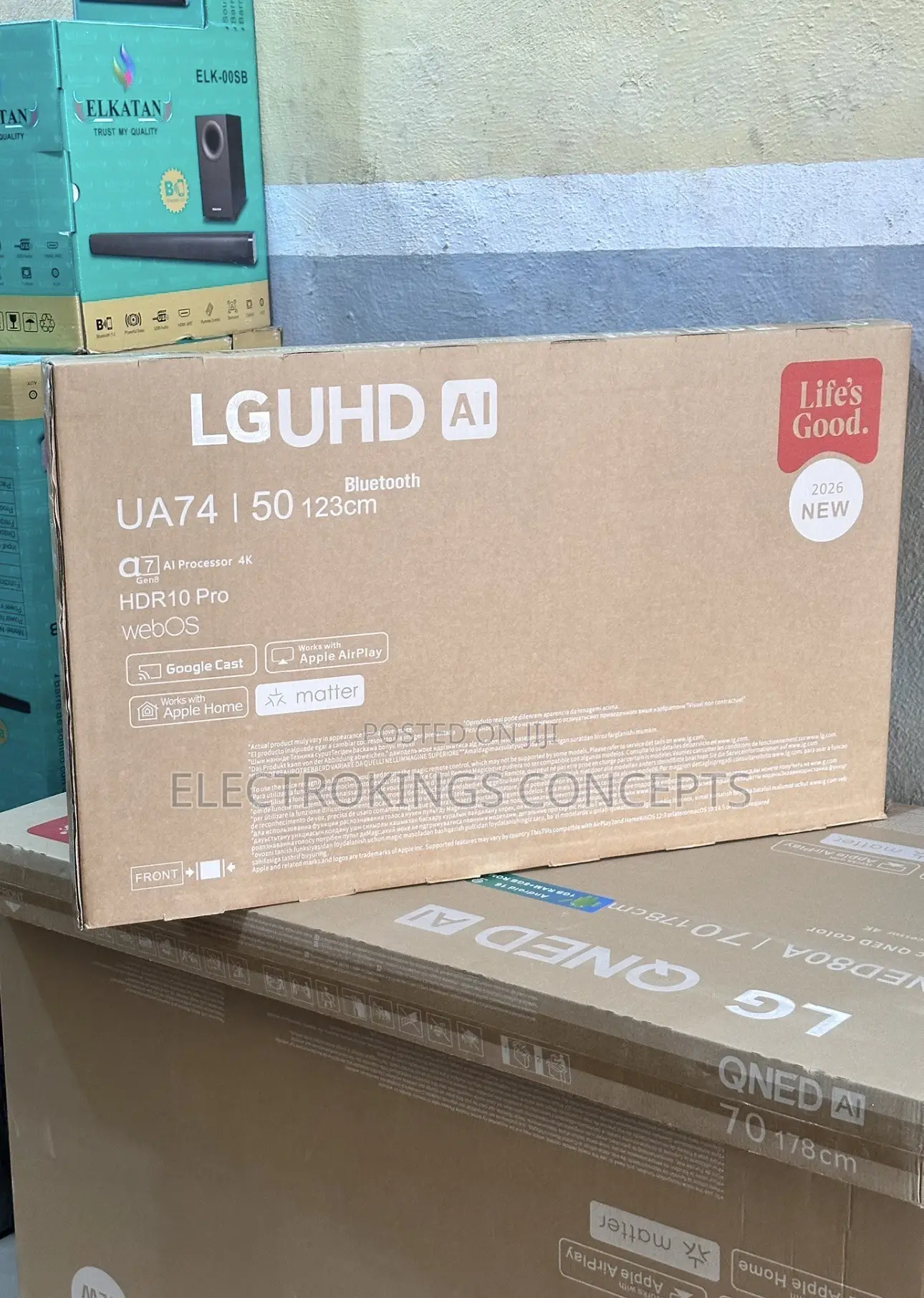 2026 50inch LG Android Smart Television > Netflix > Youtube >bluetooth