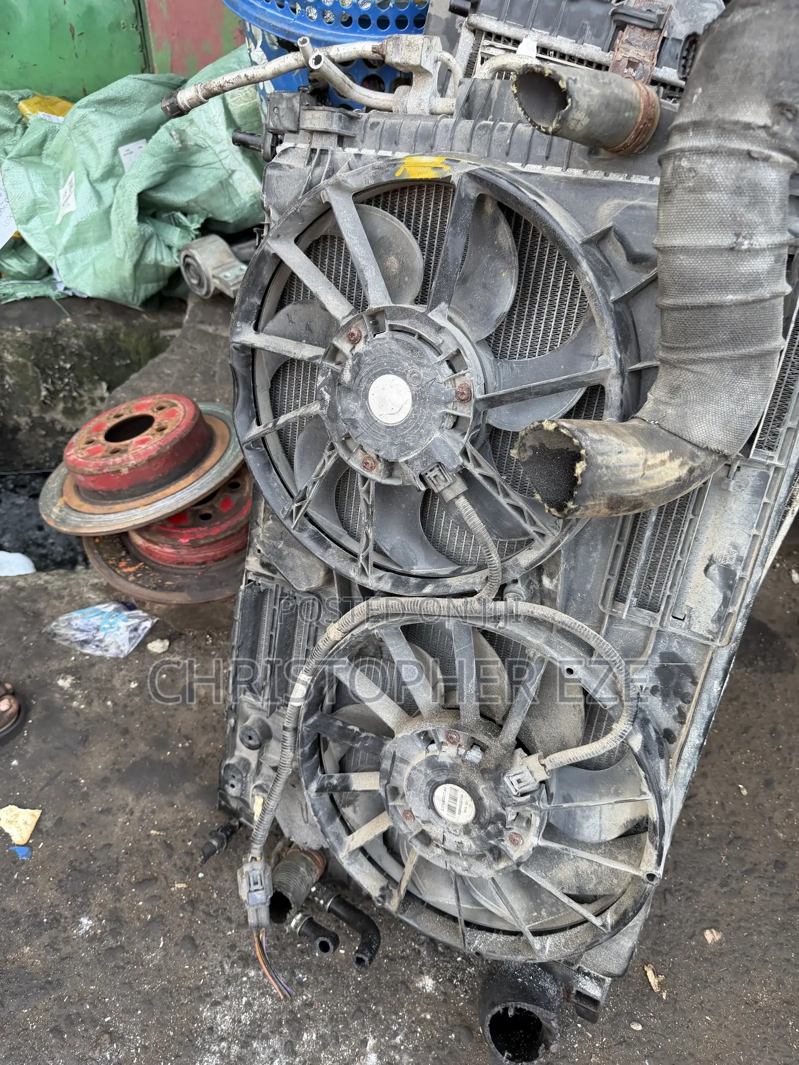 Ford Escape Radiator Fan 2017 2018 2019