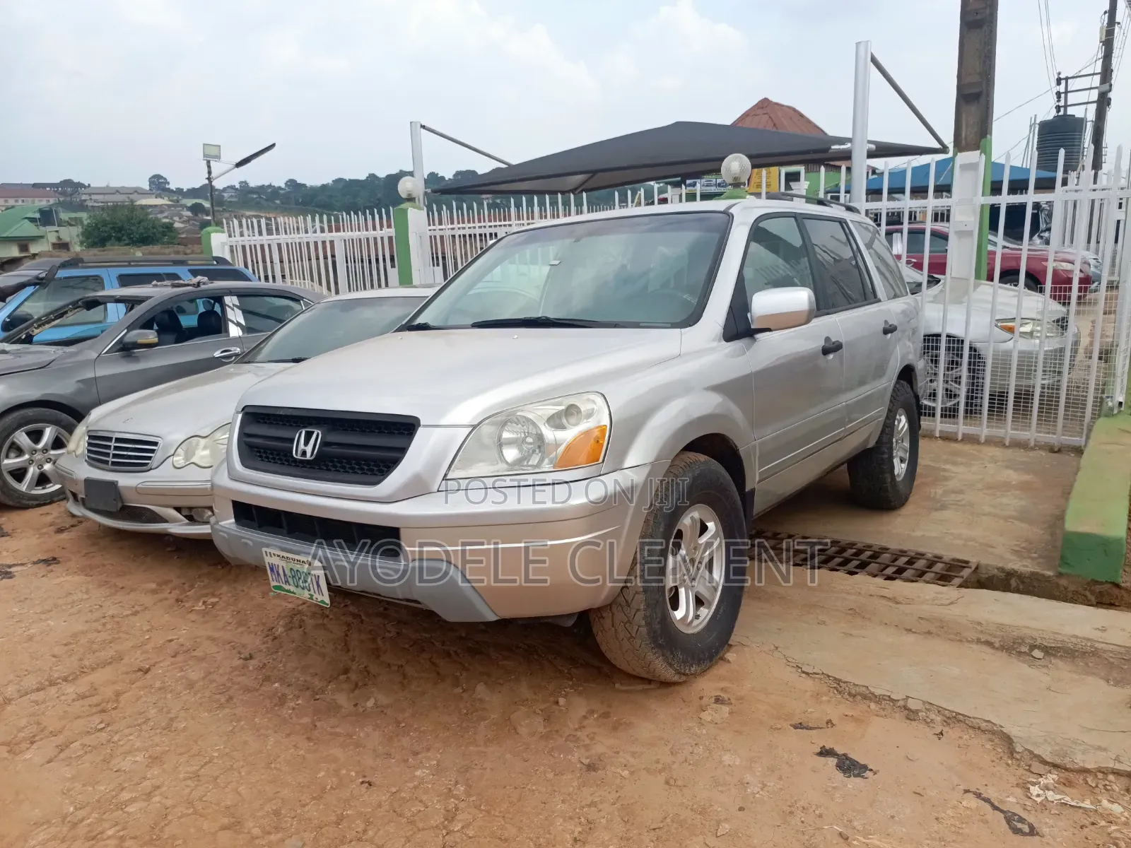 Honda Pilot EX 4x4 (3.5L 6cyl 5A) 2004 Silver