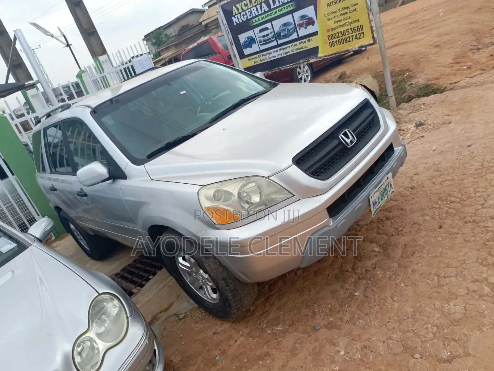 Honda Pilot EX 4x4 (3.5L 6cyl 5A) 2004 Silver