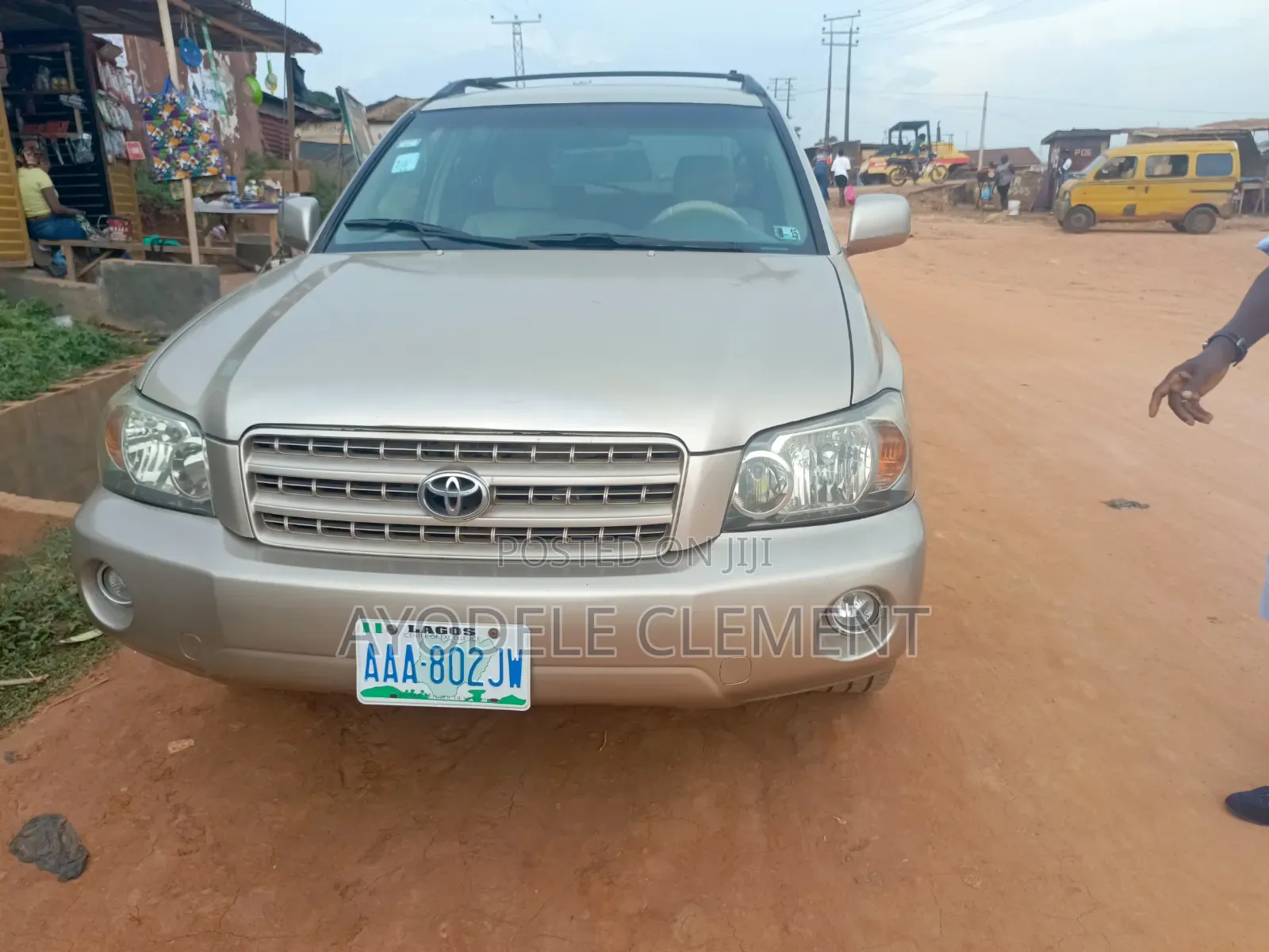Toyota Highlander V6 2005 Gold