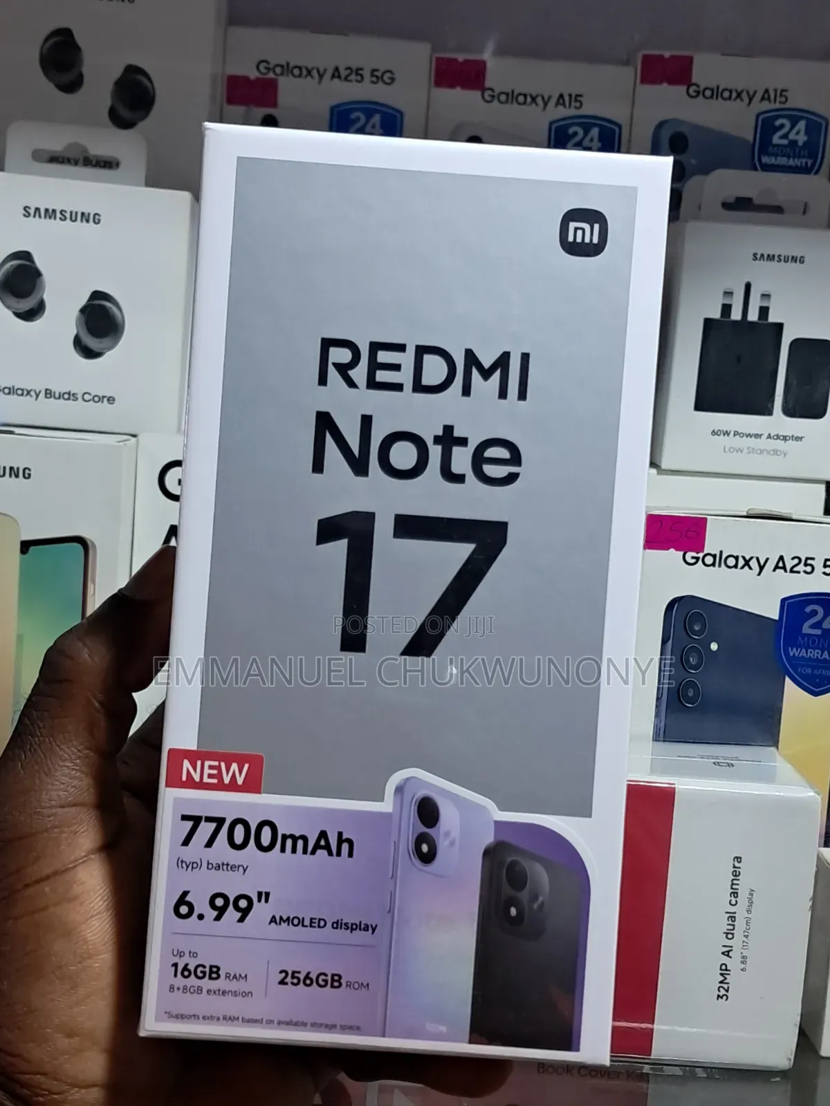 New Xiaomi Redmi Note 17 256 GB Black