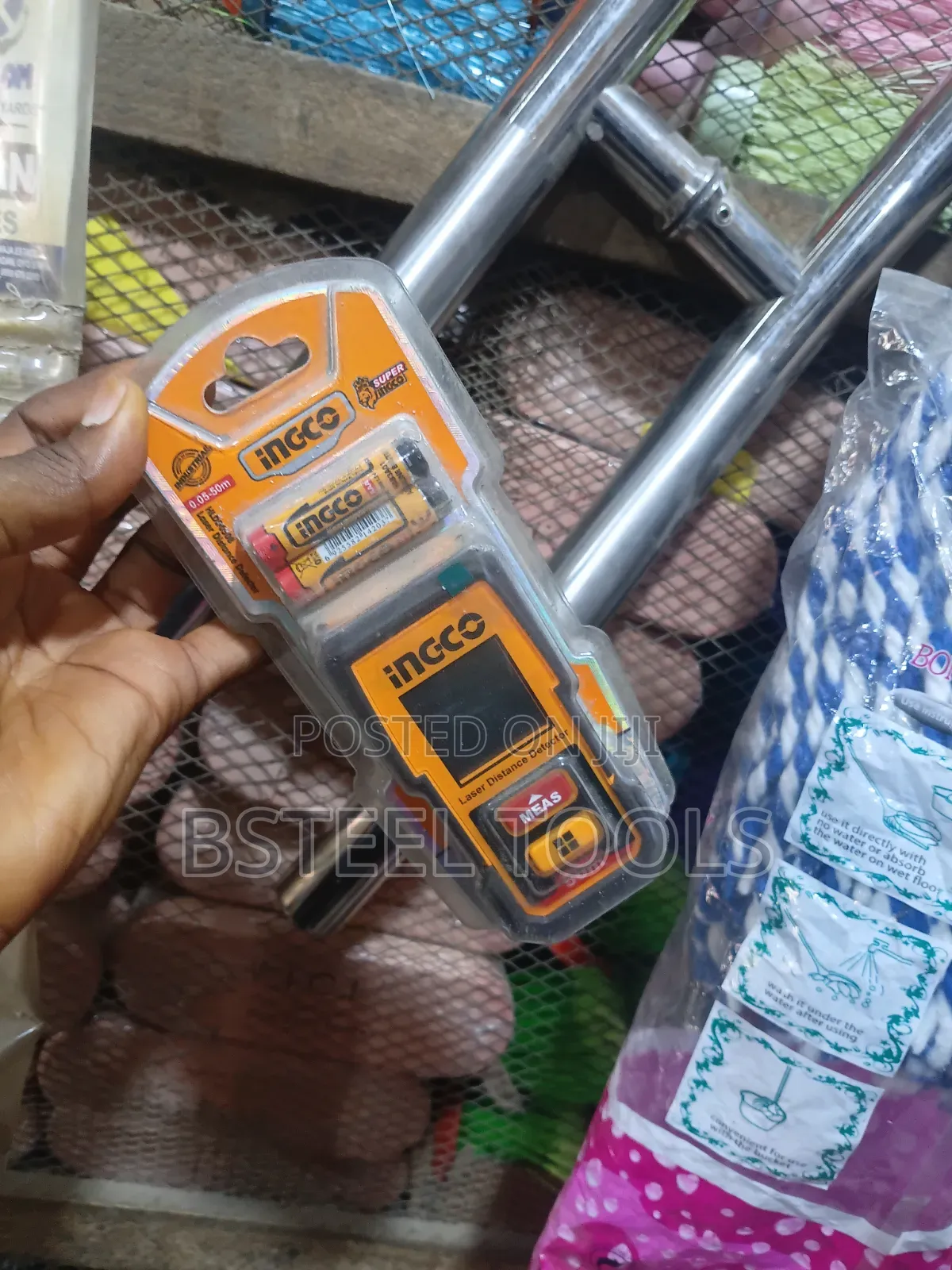  50m INGCO Laser Distance Meter – Digital Measuring Tool