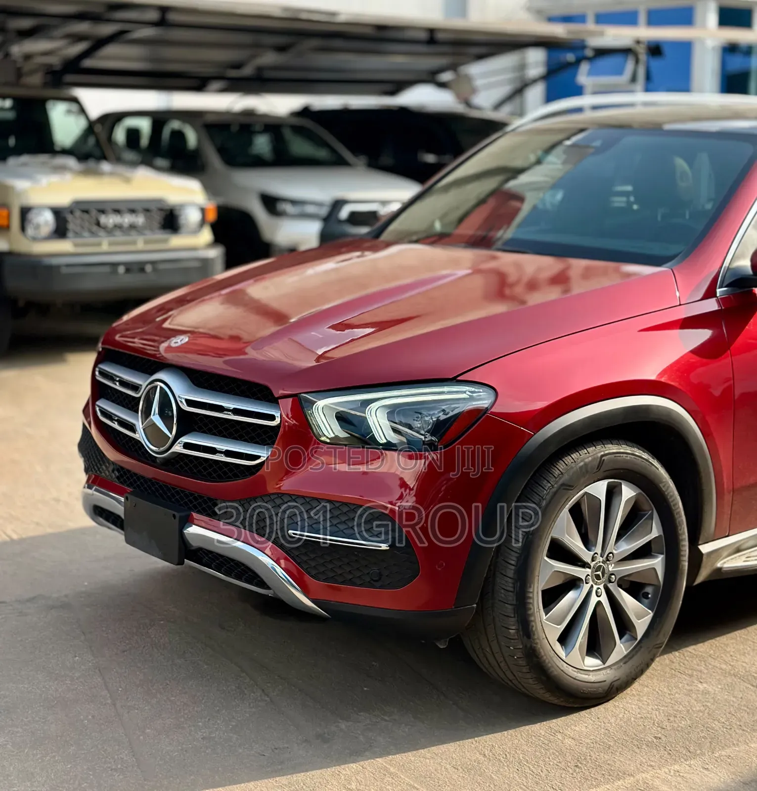 Mercedes-Benz GLE-Class 2019 Red