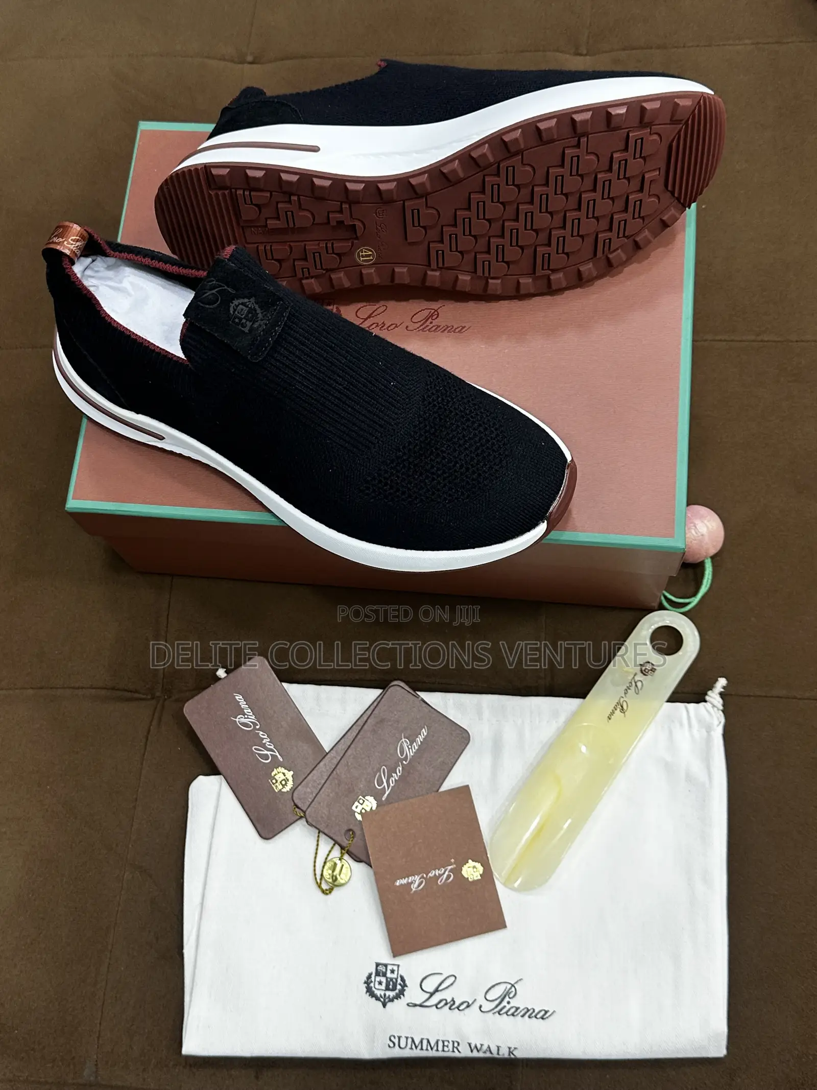New Original Loro Piana 360 Flexy Walk Sneakers*