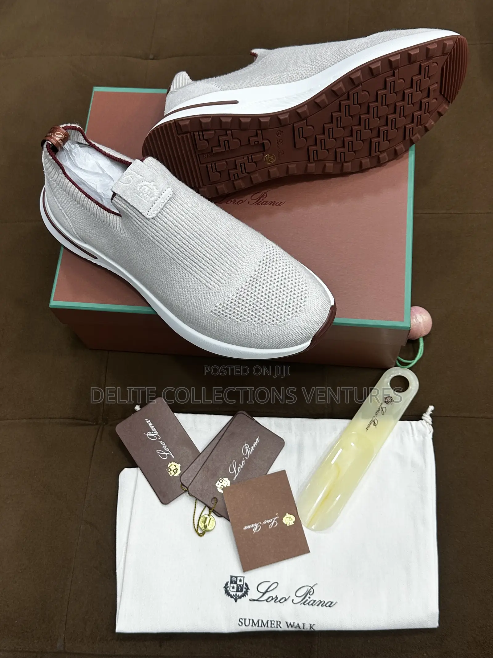 New Original Loro Piana 360 Flexy Walk Sneakers*