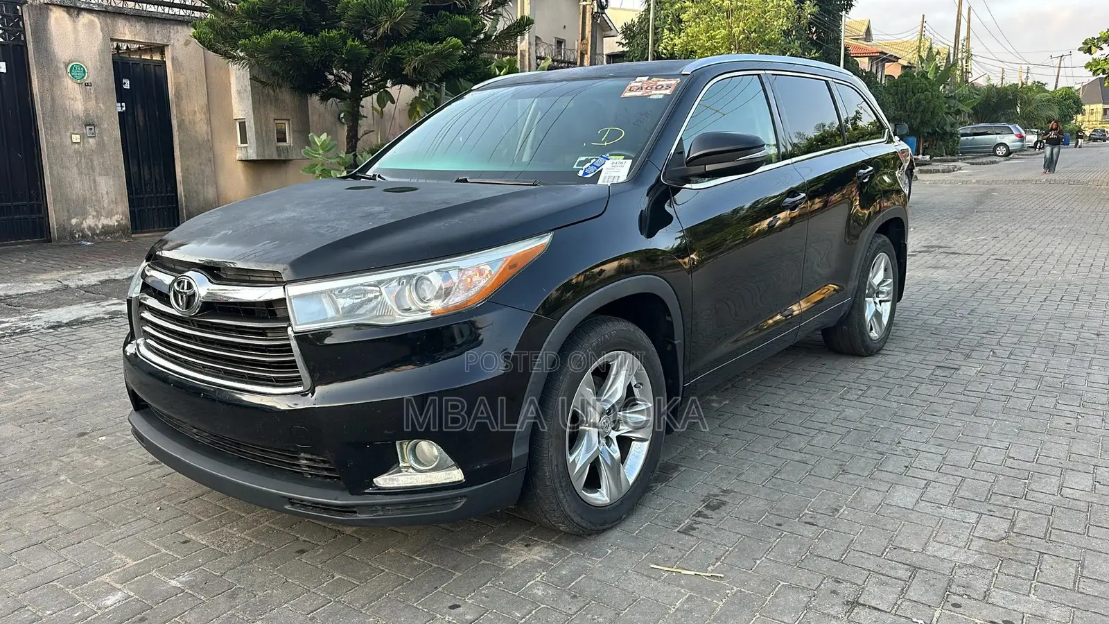 Toyota Highlander Limited 4dr SUV AWD (3.5L 6cyl 6A) 2014 Black