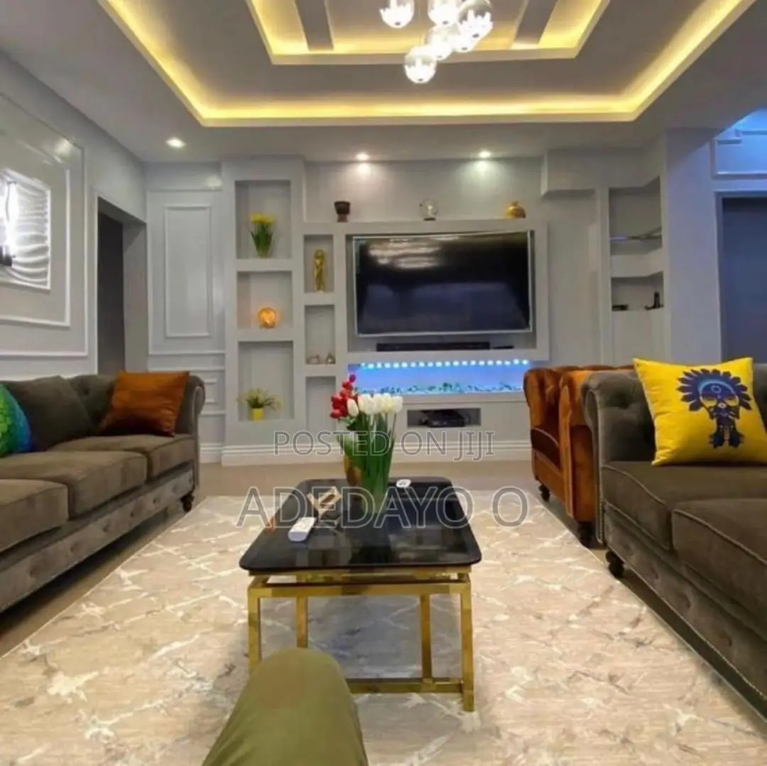 TV Shelf Design & TV Wall Decoration Services (POP)